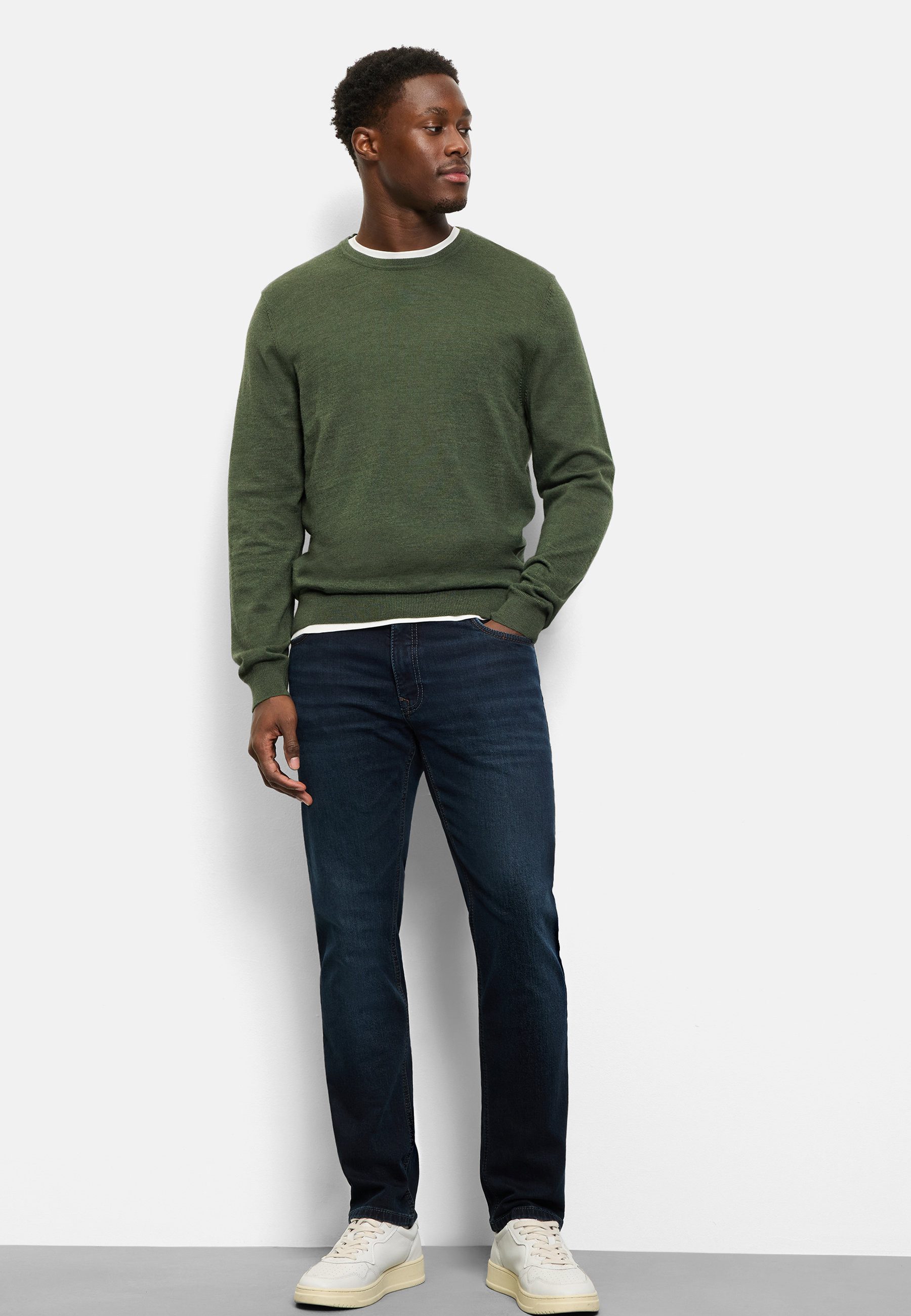 OLYMP Strickpullover OLYMP Casual Strick, Pullover