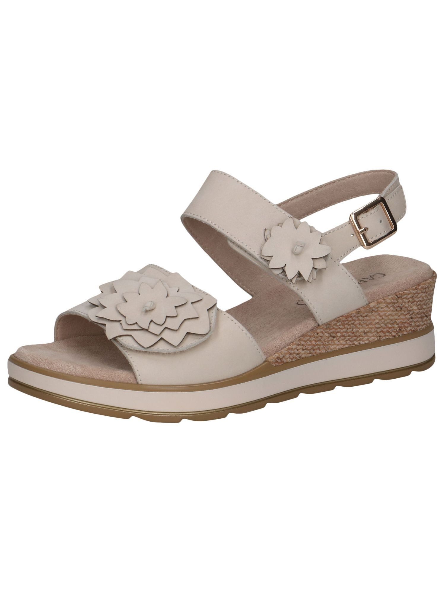CAP Memotion aus Leder kein Absatz 9-28711-46 Sandale
