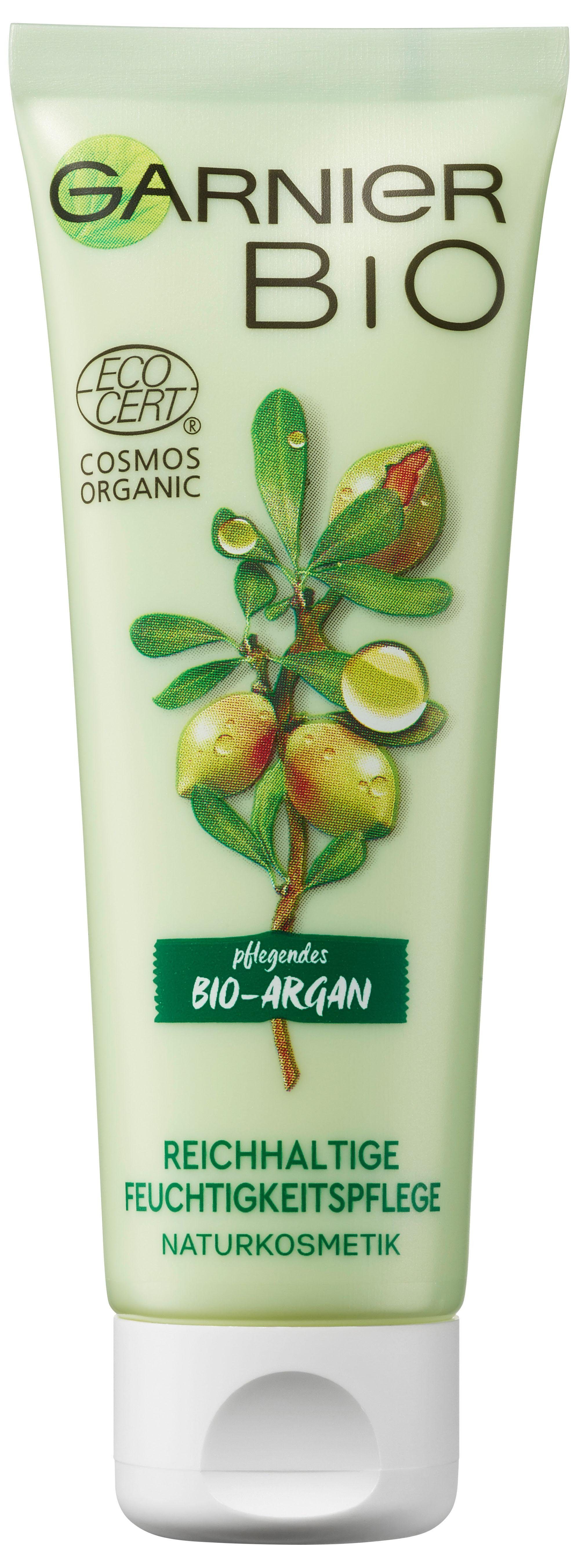 GARNIER Feuchtigkeitscreme »Bio Argan«, Mit Argan-Öl und Aloe Vera aus  biologischem Anbau online kaufen | OTTO