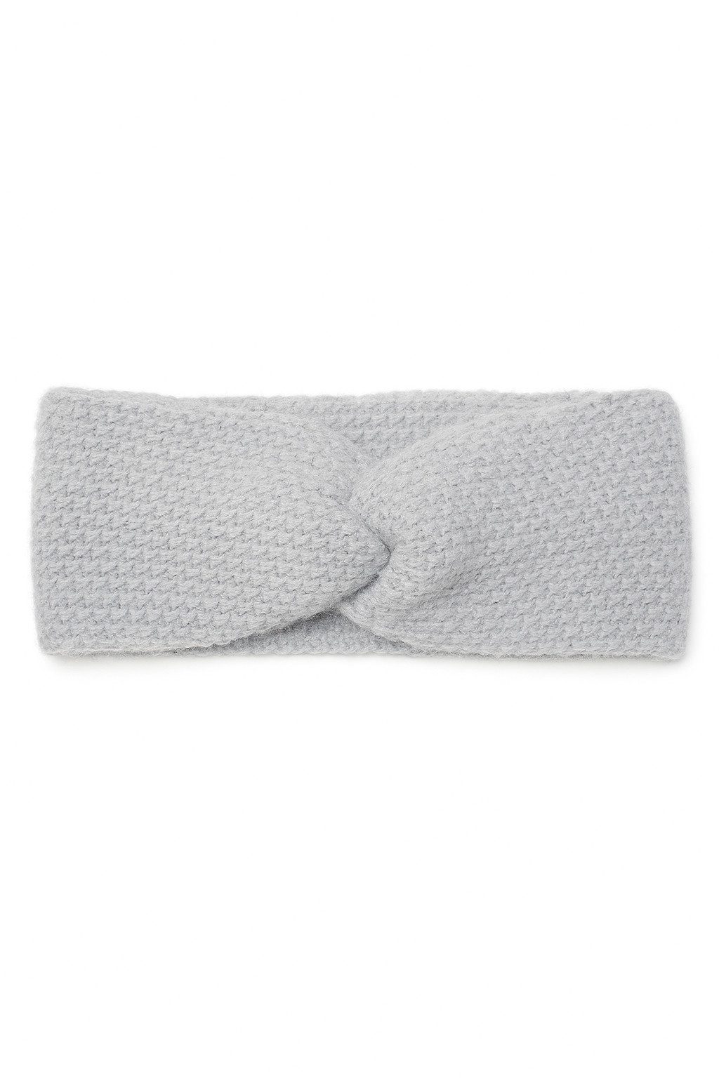 Faera Stirnband Strickdesign mit Knotenoptik für kalte für Damen (1-St., modisch) Normal Fit Einfarbig elastisch Ohne Verschluss Casual-Style