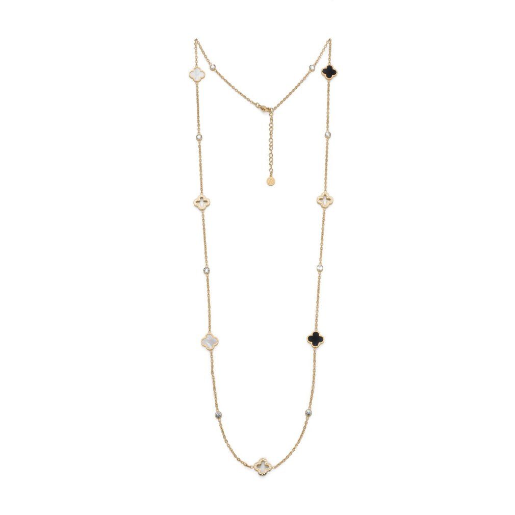 Oliver Weber Kette mit Einhänger Luxuriöse lange Halskette mit Zirkonia Delight Freedom 12377G