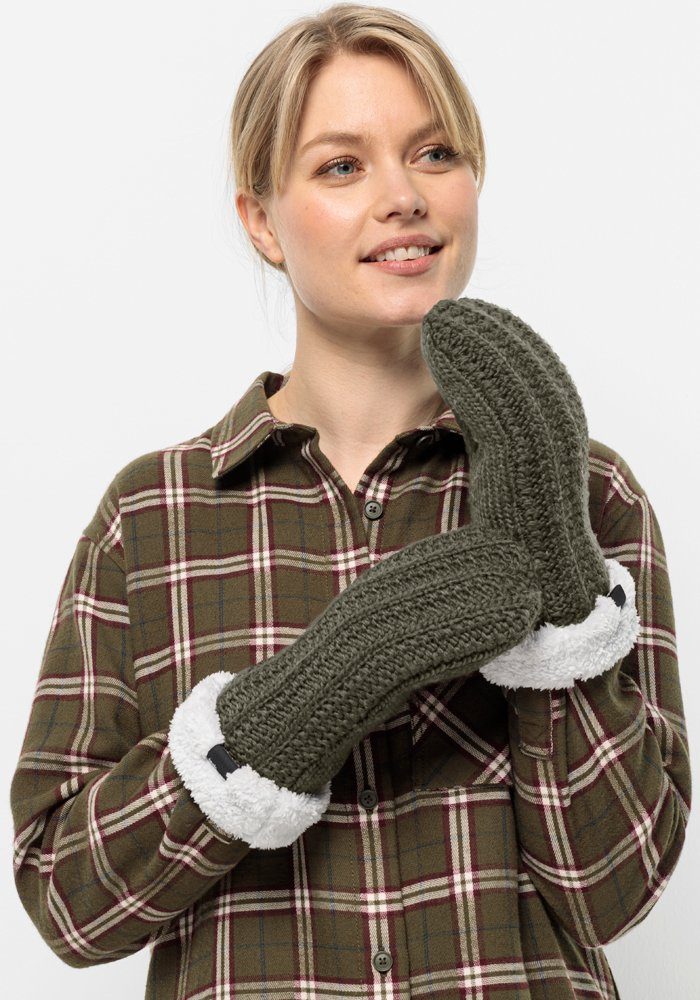 Jack Wolfskin Fäustlinge HIGHLOFT KNIT MITTEN W günstig online kaufen