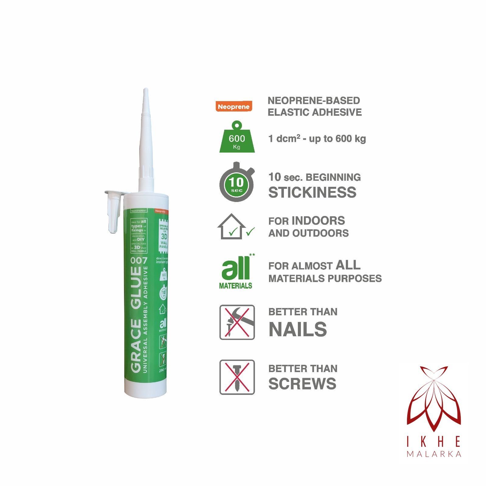 IKHEMalarka Montagekleber PVC Montagekleber Grace Glue günstig online kaufen