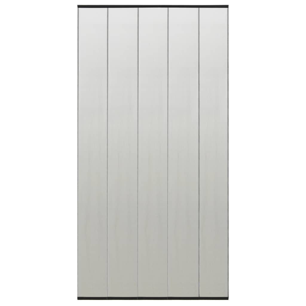 vidaXL Insektenschutz-Vorhang Insektenschutz für Türen 5-tlg. Netzvorhang  Schwarz 120x240 cm
