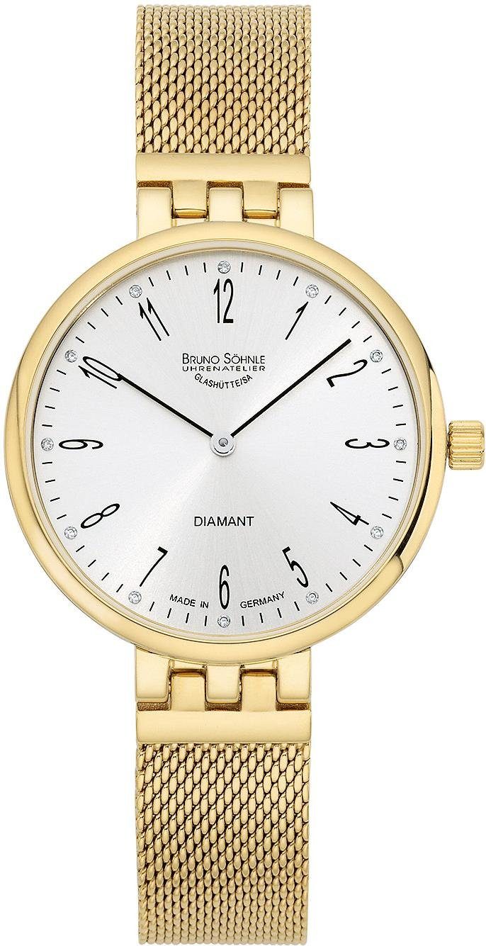 Quarzuhr Flamur III Damenarmbanduhr