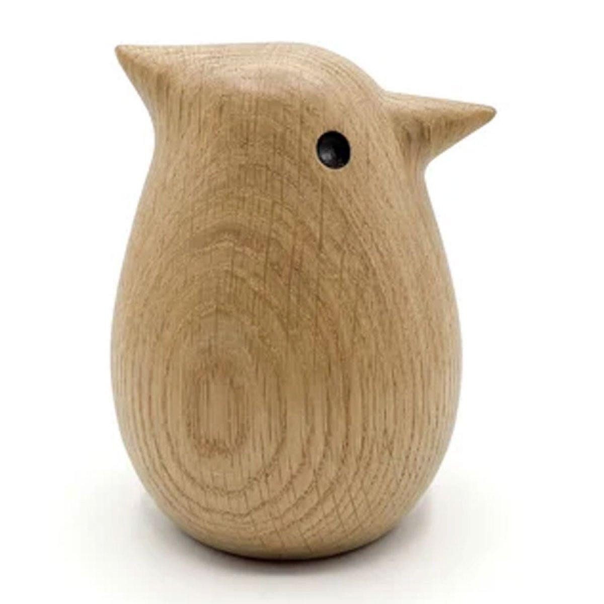 Novoform Dekofigur Design Dekofigur Vogel Songbird Baby Eiche natur