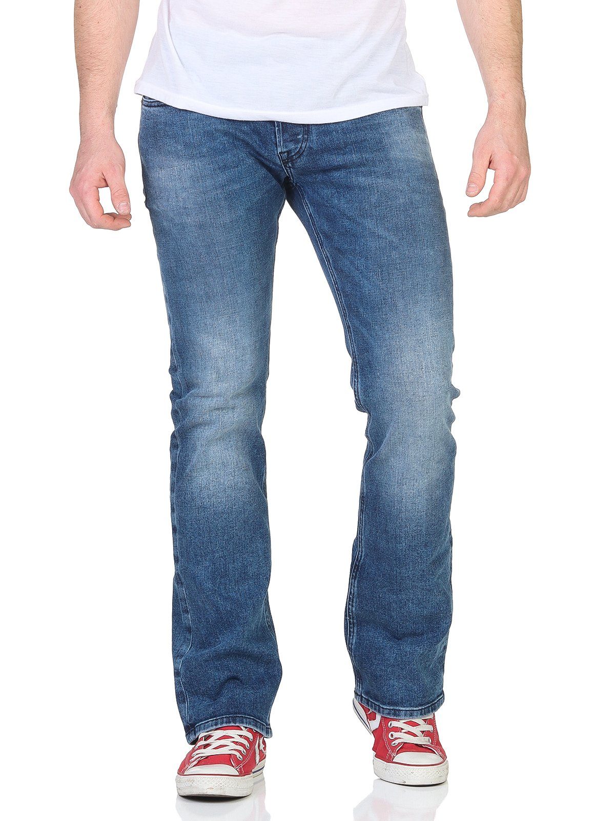 Diesel Bootcut-Jeans Diesel Herren Jeans ZATINY-X R09IM mit Stretch Anteil