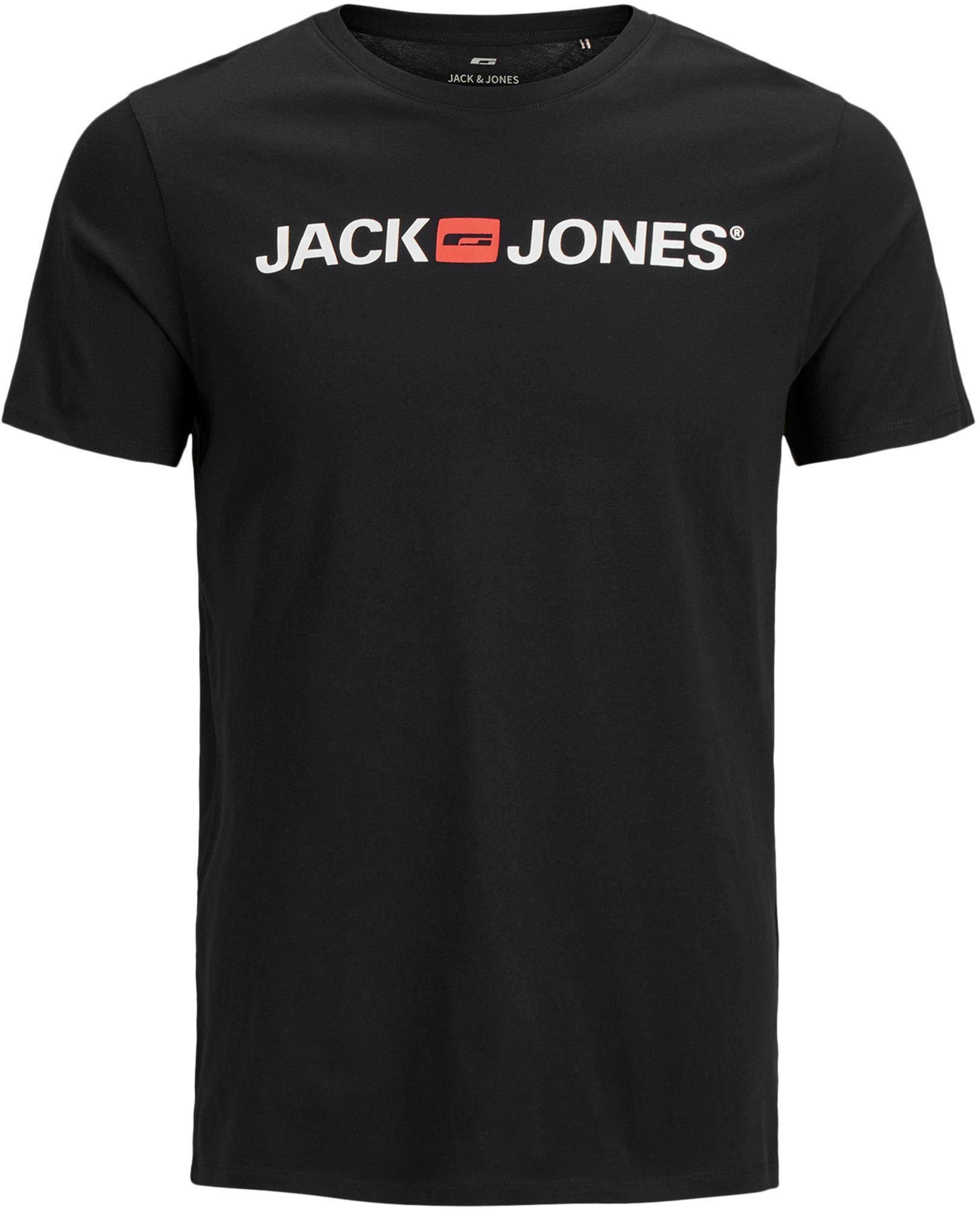 Jack & 3-tlg., T-Shirt LOGO (Packung, 3er-Pack) CORP TEE Jones 3er Packung