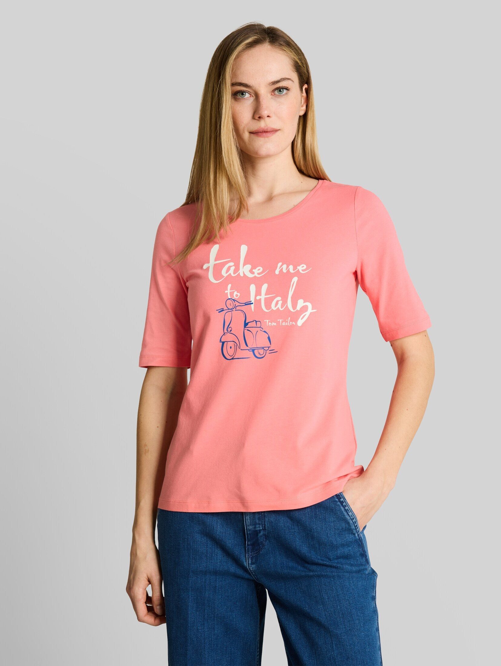 TOM TAILOR T-Shirt T-Shirt T-Shirt mit Print