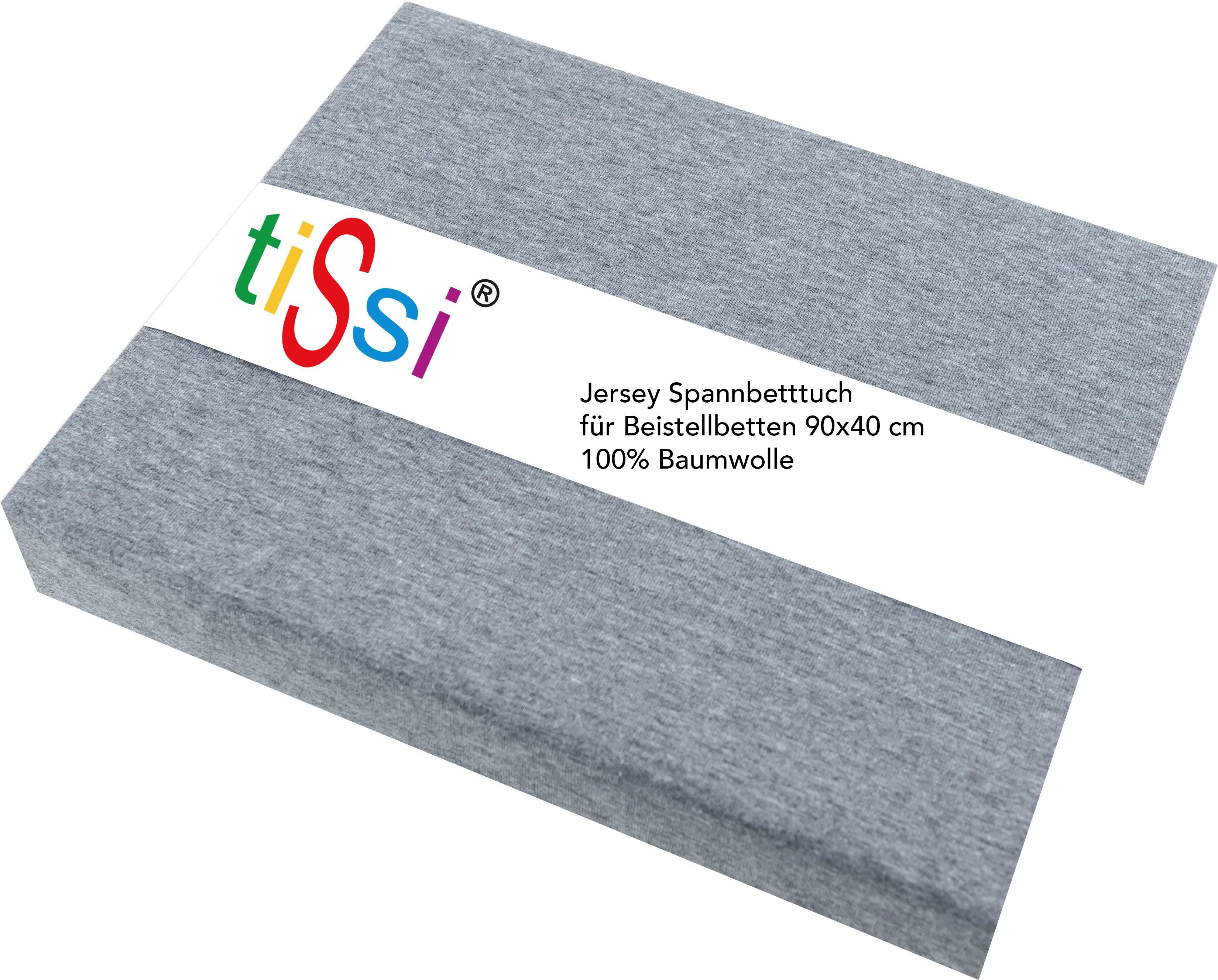 tiSsi® Spannbettlaken Jersey Sophie, Jersey, Gummizug: günstig online kaufen