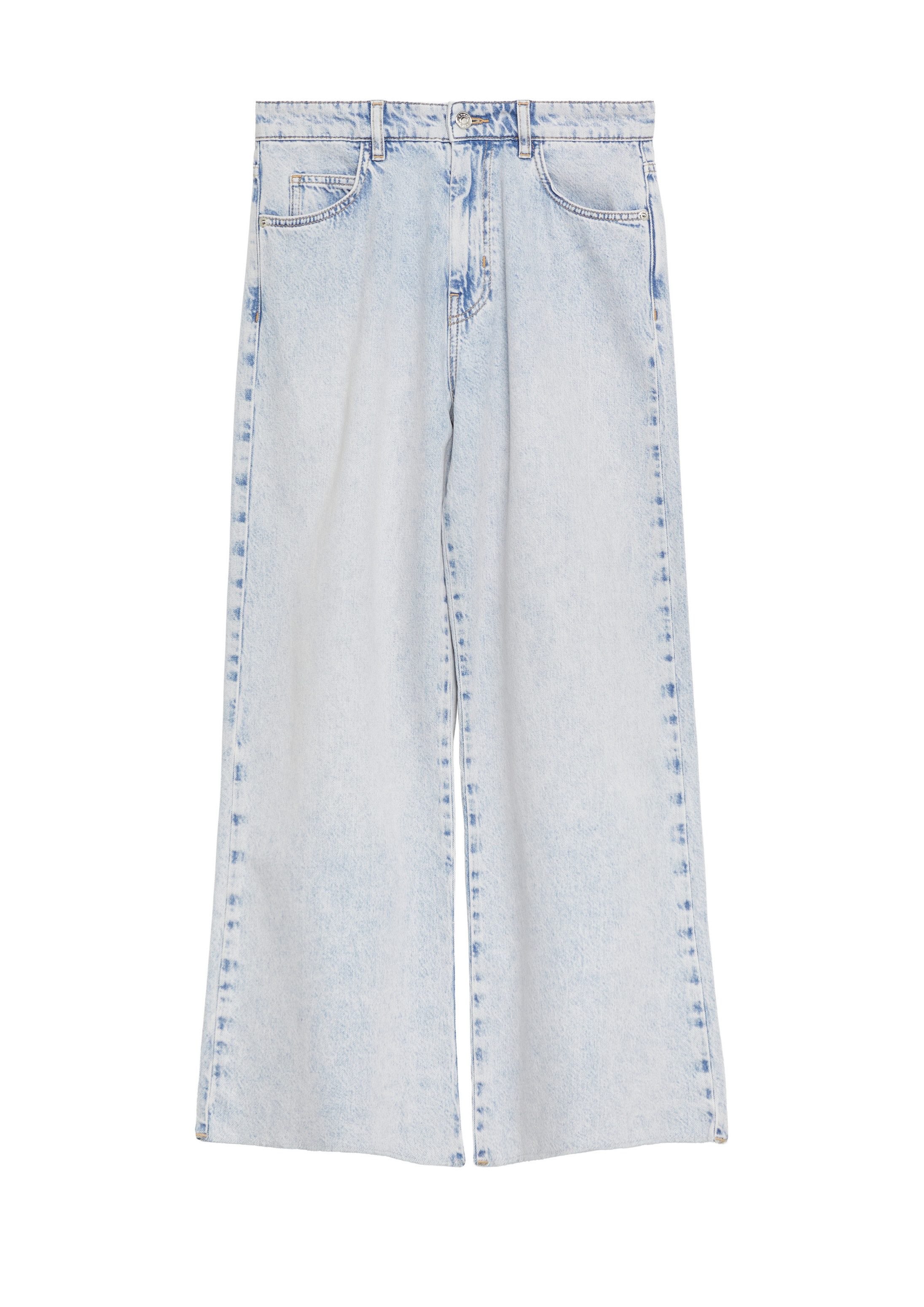 Weite Jeans Jeans-Hose