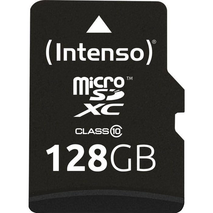 Intenso microSD Karte Class 10 Speicherkarte (128 GB)