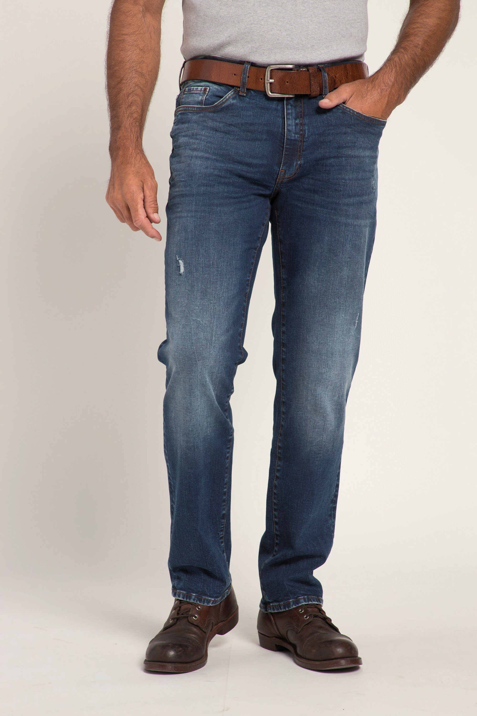 JP1880 5-Pocket-Jeans Jeans FLEXNAMIC® Denim Look Fit denim Regular blue Vintage dark