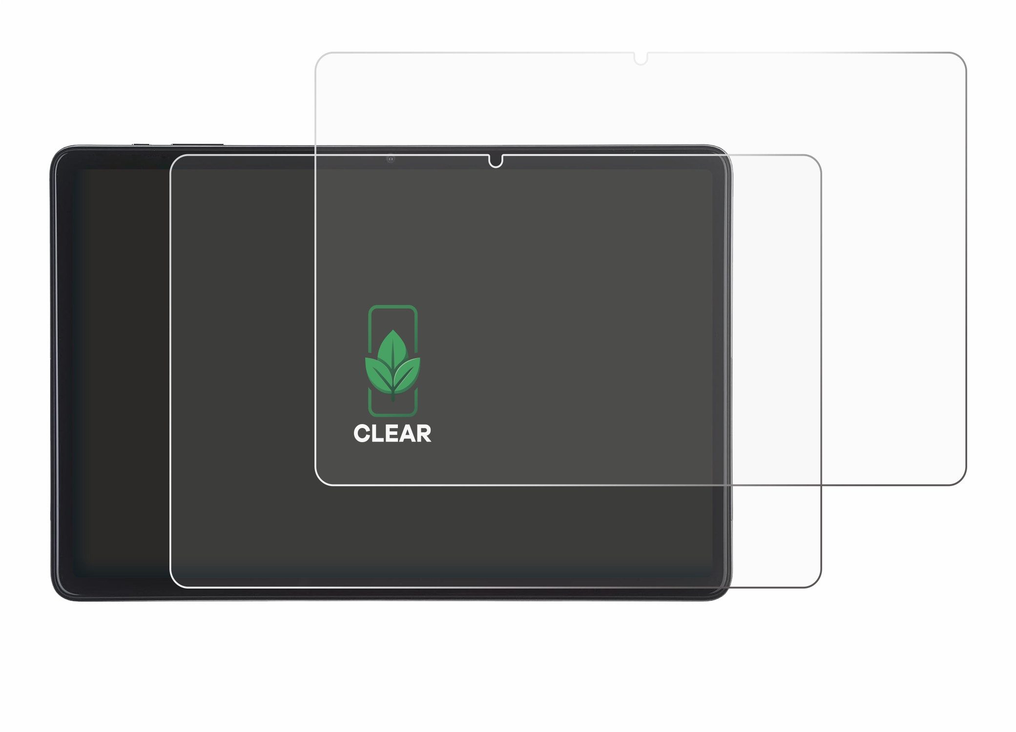ScreenLeaf Displayschutzfolie Schutzfolie für Acepad A171 10.4", 2 Stück, Displayschutz Schutz Folie Klar Transparent