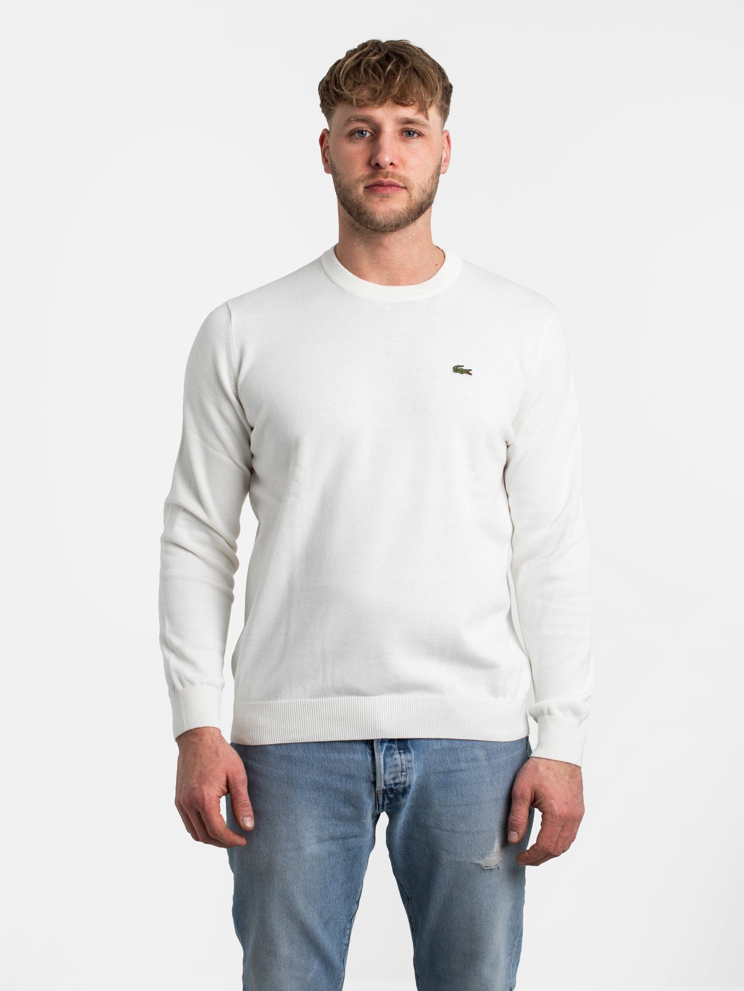 Lacoste Sweatshirt Lacoste Logo Sweater günstig online kaufen