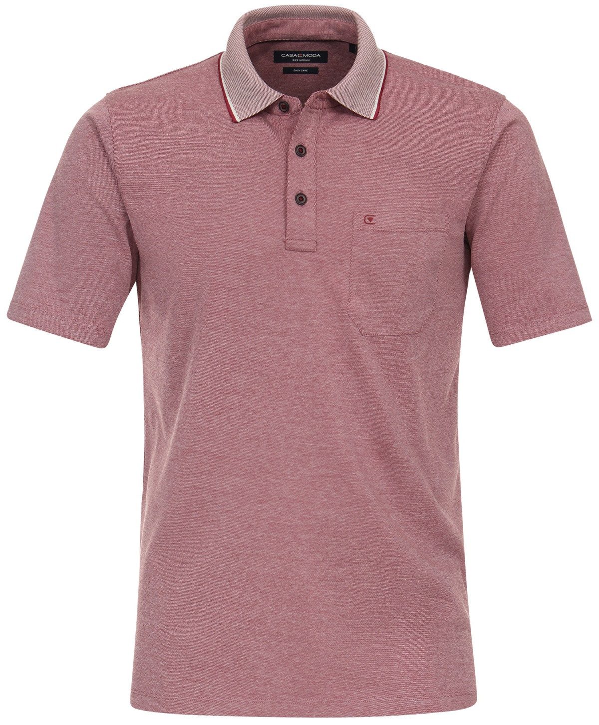 CASAMODA Poloshirt "CASAMODA Polo-Shirt uni" günstig online kaufen