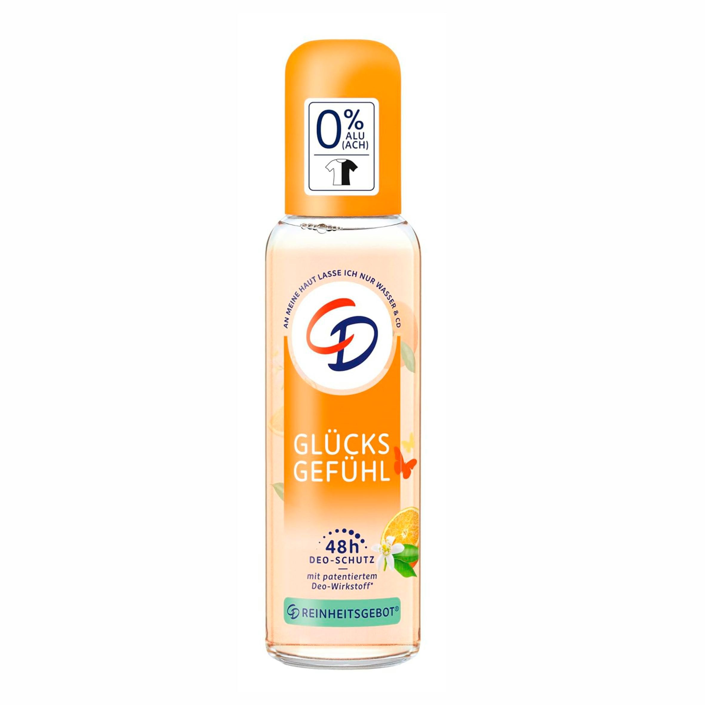 CD Deo-Spray 1x CD DEO DEOSPRAY GLUECK 75 ml, 1-tlg., Deodorant ohne Aluminiumsalze