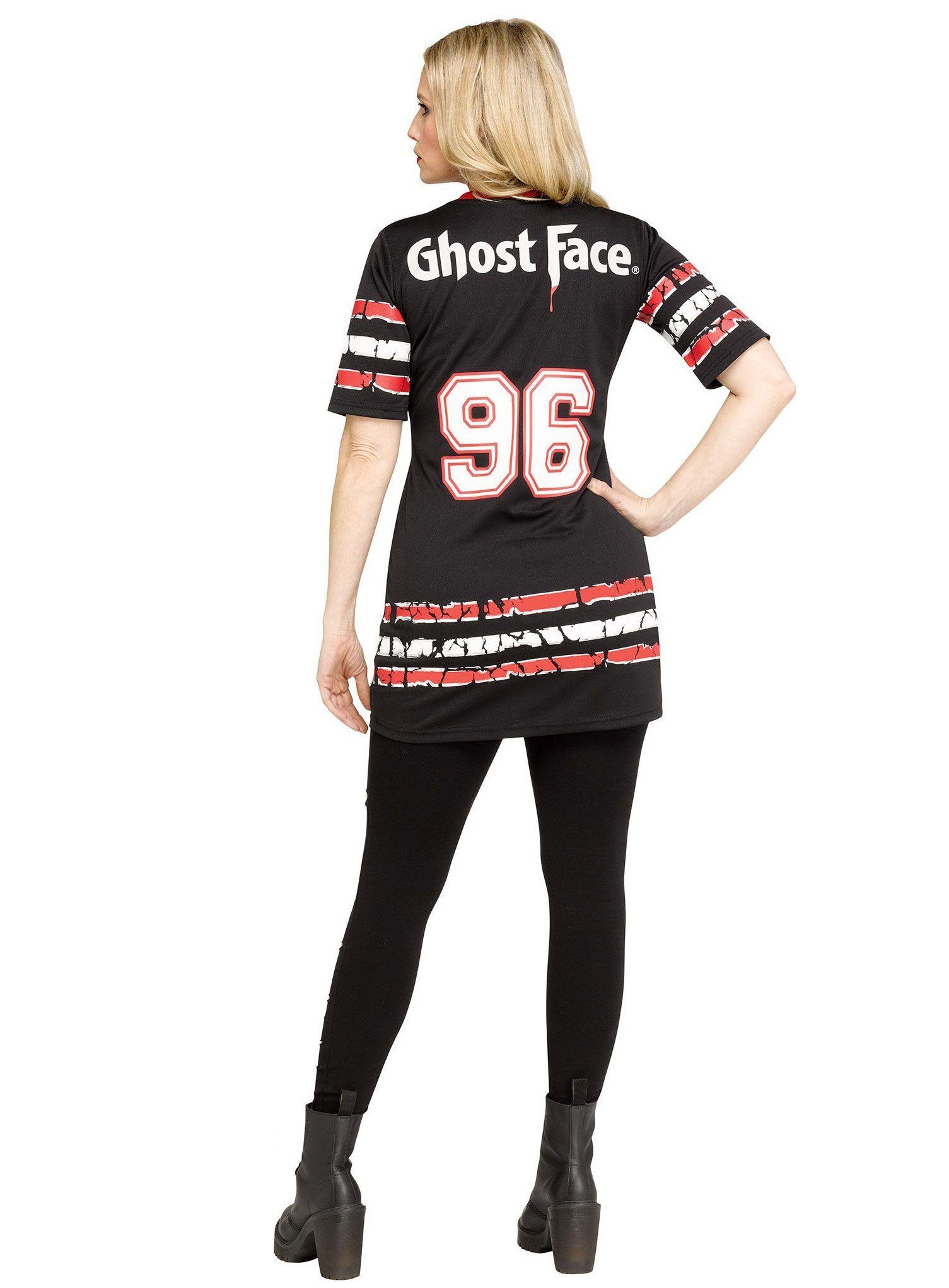 Fun World Kostüm Scream Ghostface Kleid - Halloween Kostüm Damen, Dieses Kleid ist der letzte Schrei