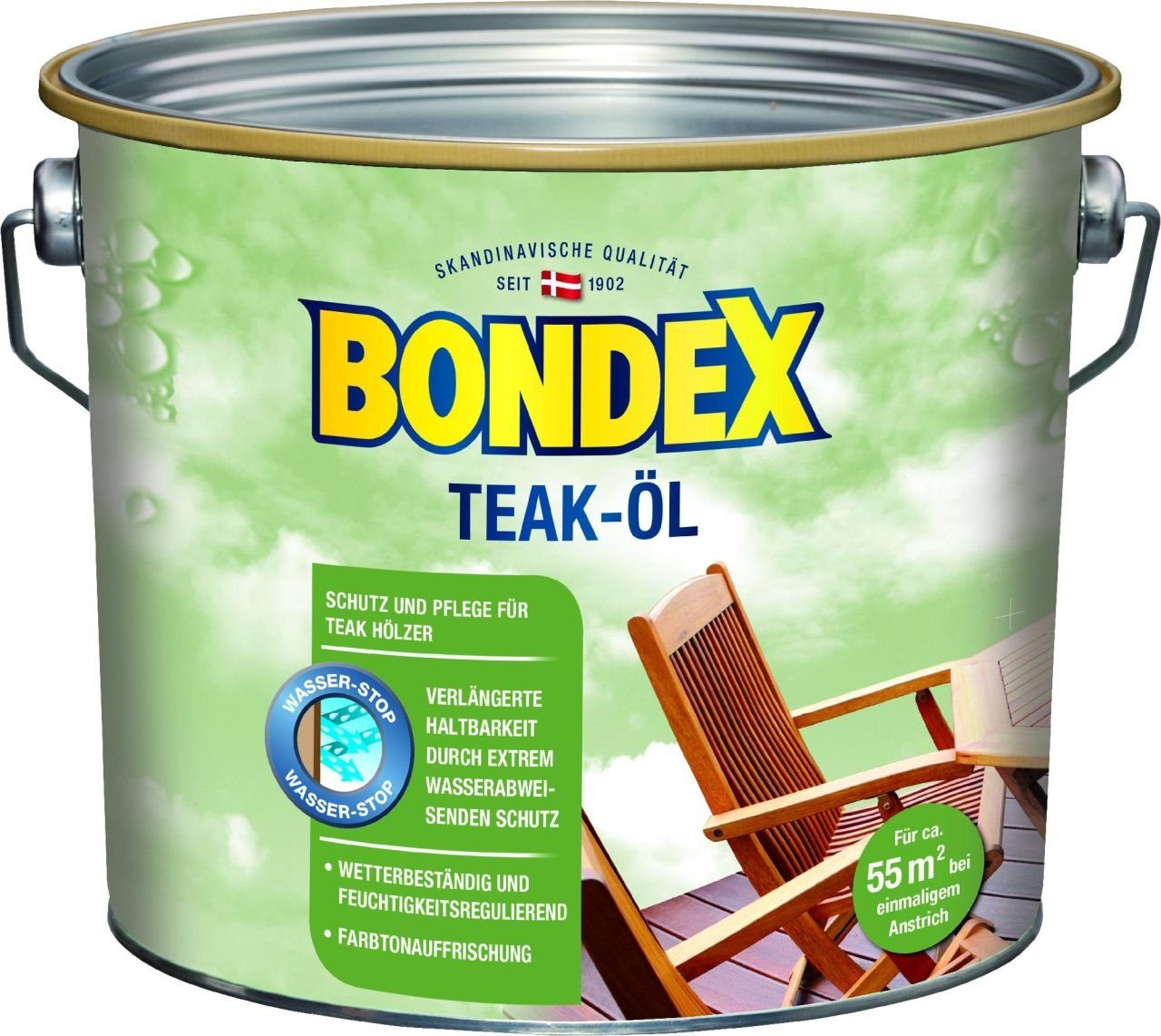 Öl Teak farblos Bondex Hartholzöl Bondex L 2,5