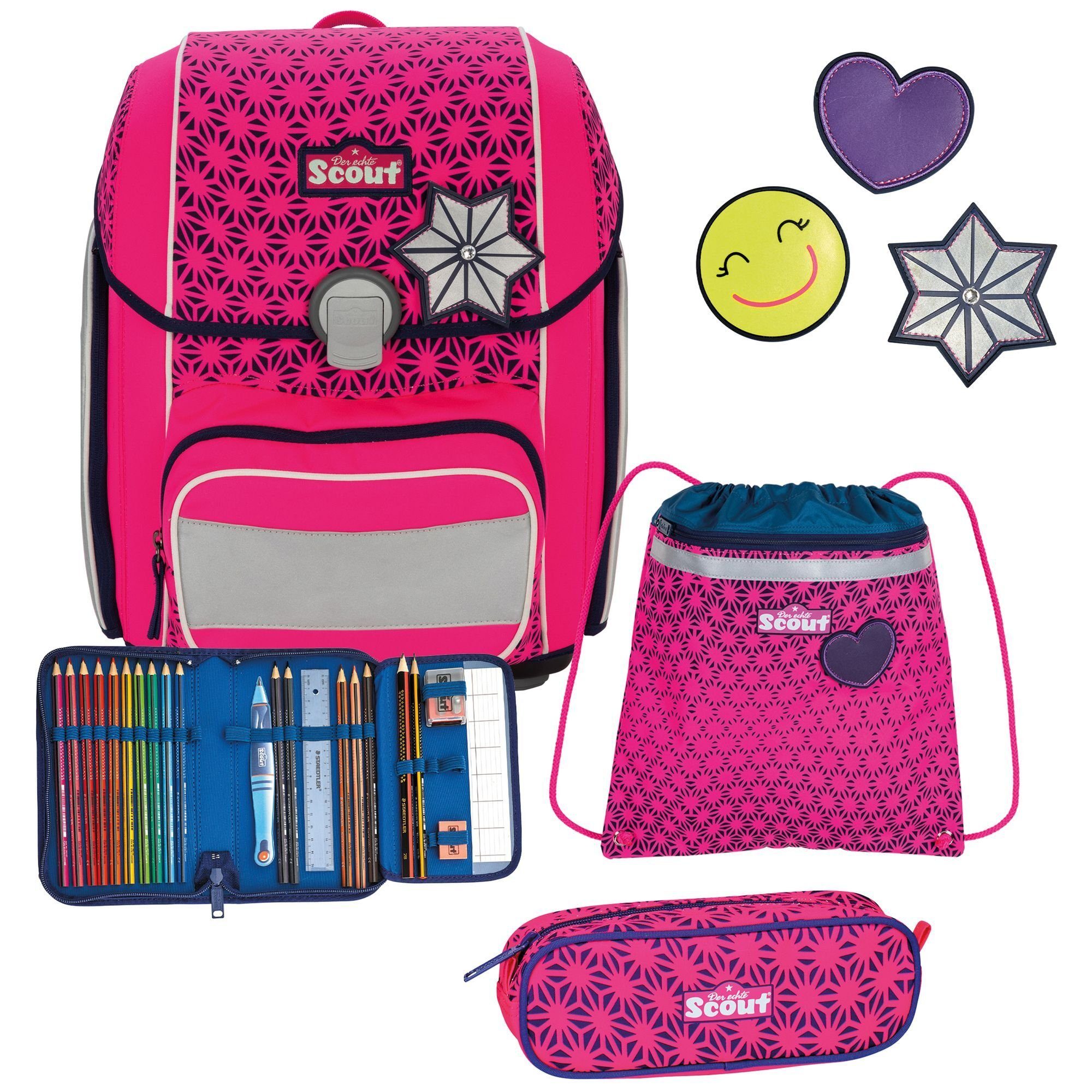 Scout Ранцы Genius (4-tlg), Polyester
