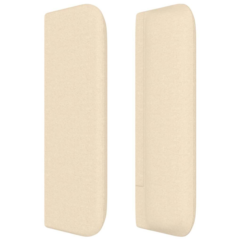 103x16x78/88 Ohren (1 Creme mit Kopfteil Kopfteil St) Stoff, vidaXL cm