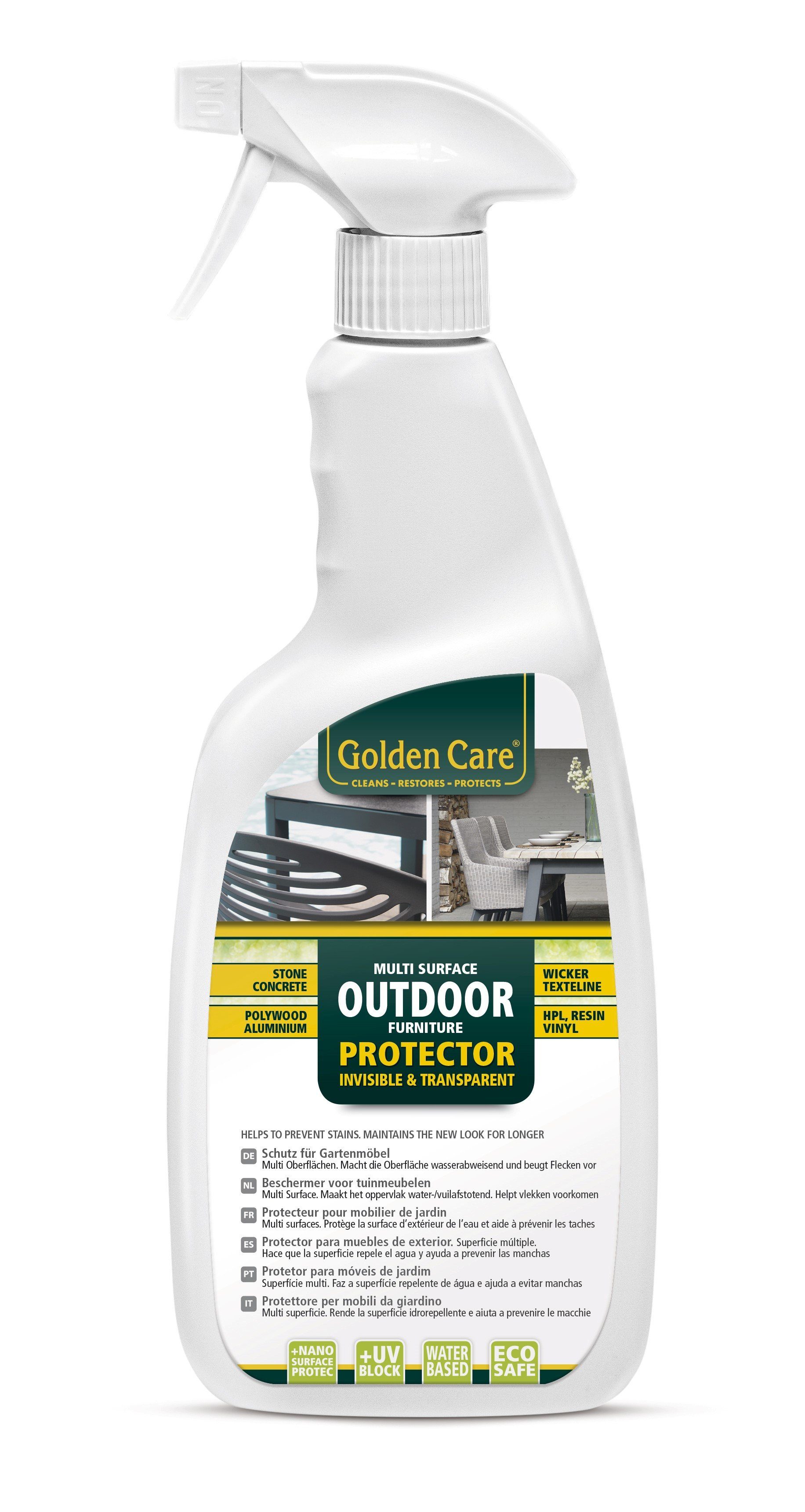 Golden Care Wetterschutzfarbe Golden Care MultiSurface Outdoor Protector 750 ml, wasser- und