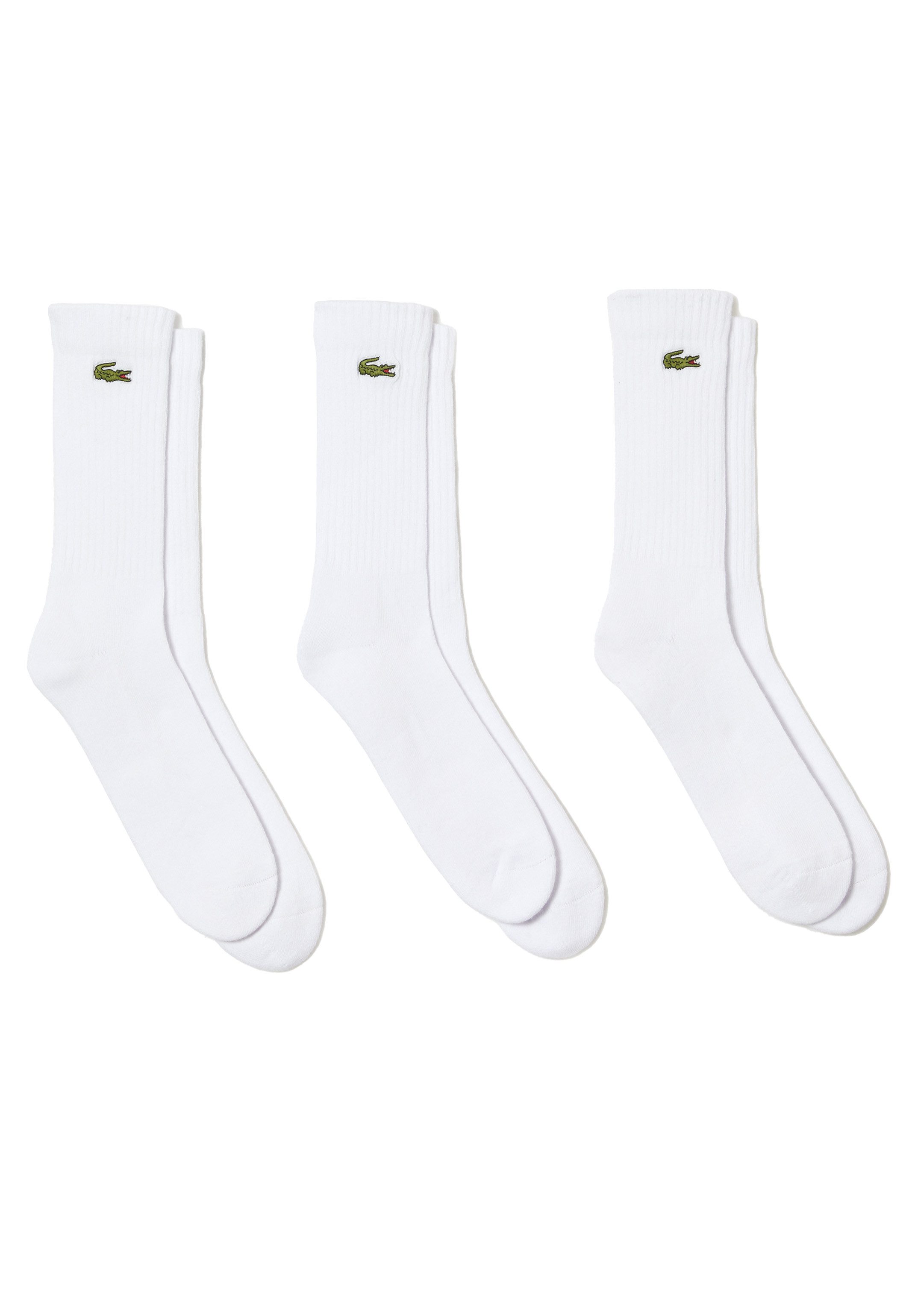 Lacoste Kurzsocken 3er Pack Basic (Spar-Set, 3-Paar) Socken - Baumwolle - Atmungsaktiv