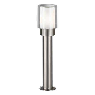 Licht-Erlebnisse Sockelleuchte »LEDA«, Wegeleuchte Hof Haus IP54 E27 50 cm Metall Modern Stehlampe außen
