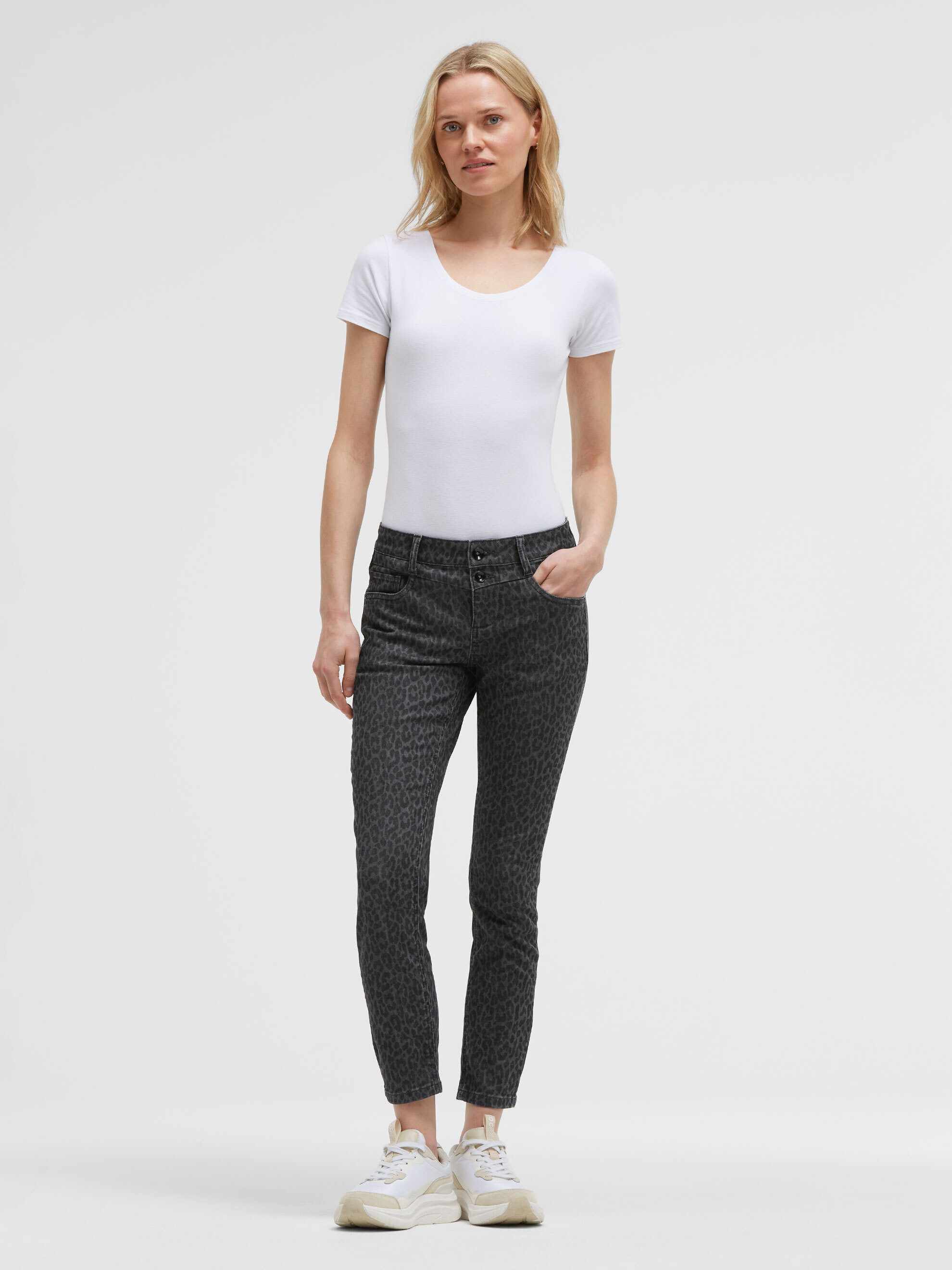 SOCCX Slim-fit-Jeans mit verkürztem Bein – Bild 3 von 5