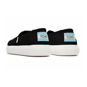 TOMS Mallow Alpargata Black, vegane Schuhe Sandale