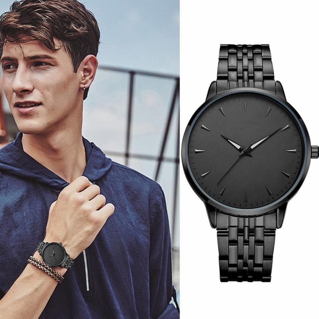 ibettertec Quarzuhr Quarzuhr Herren Uhr Edelstahl günstig online kaufen