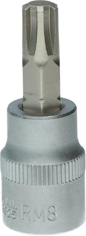 Thumbnail - KS Tools Bohrer- und Bitset 3/8" Bit-Stecknuss für RIBE®-Schrauben, M8, Länge 48 mm