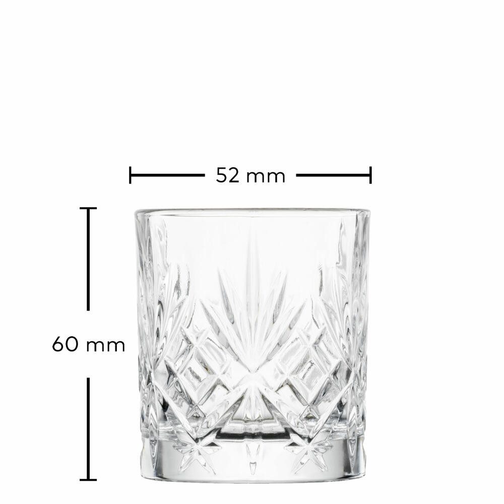 SCHOTT-ZWIESEL Schnapsglas Show 4er Set, 78 ml, 4-tlg., Kristallglas