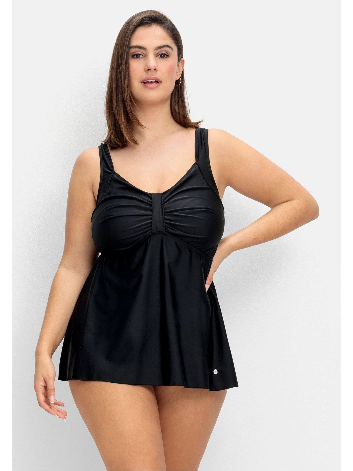 Sheego Tankini-Top Große Größen, mit Raffung günstig online kaufen