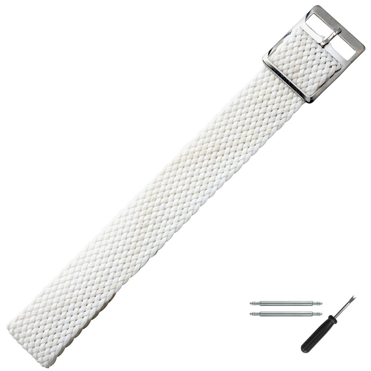 MARBURGER Uhrenarmband 18mm Kunststoff PVC Schwarz günstig online kaufen