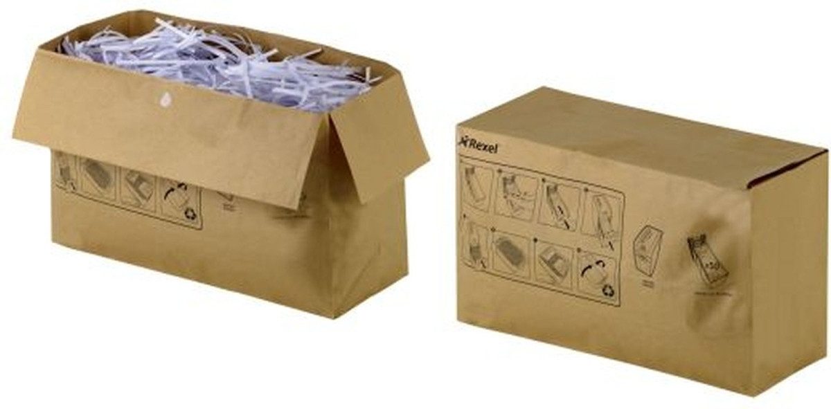 REXEL Aktenvernichter-Auffangbeutel Abfallsack recycelbar Mercury 70l VE=50 Stück