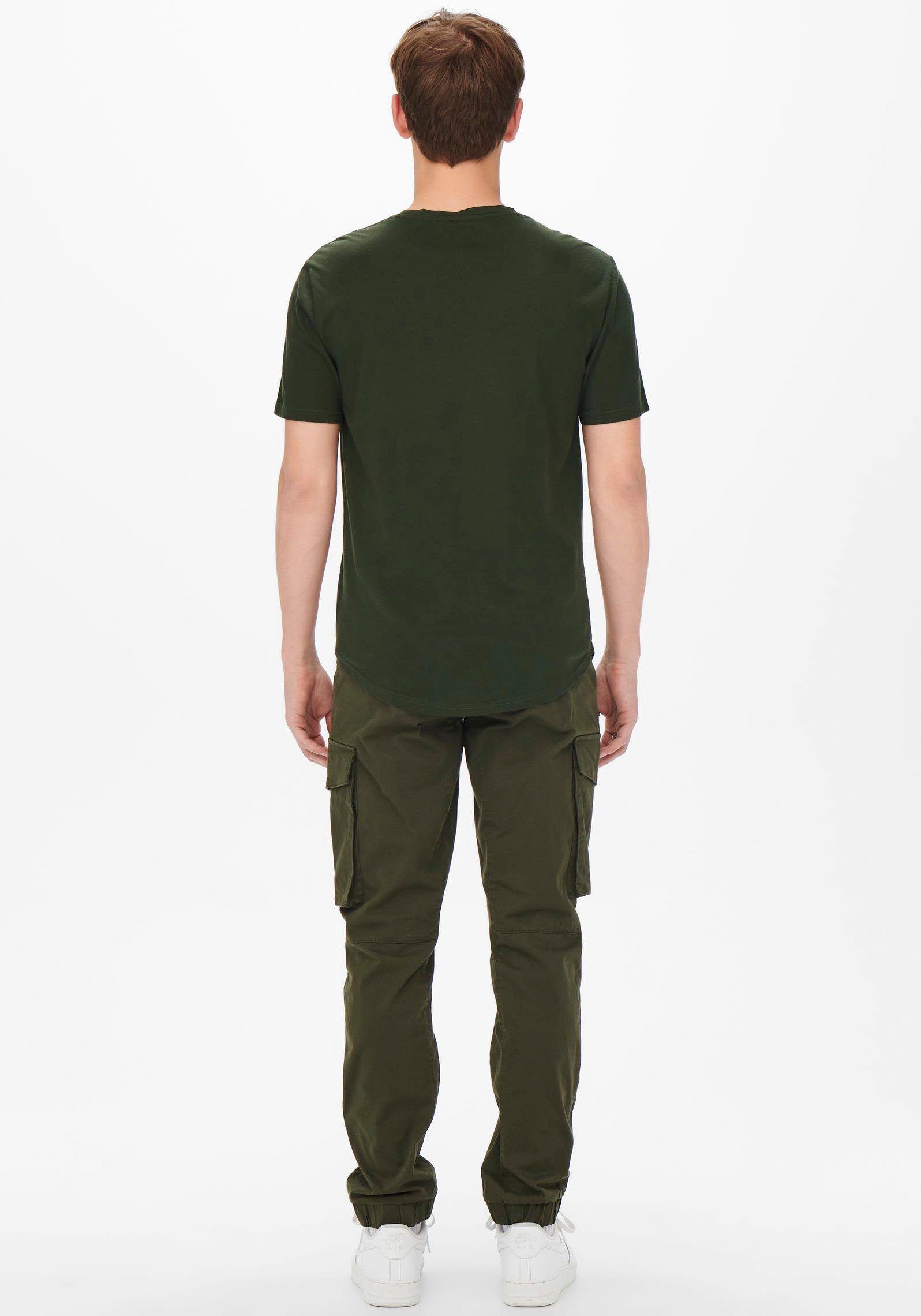 ONLY & SONS Rundhalsshirt ONSMATT LONGY TEE