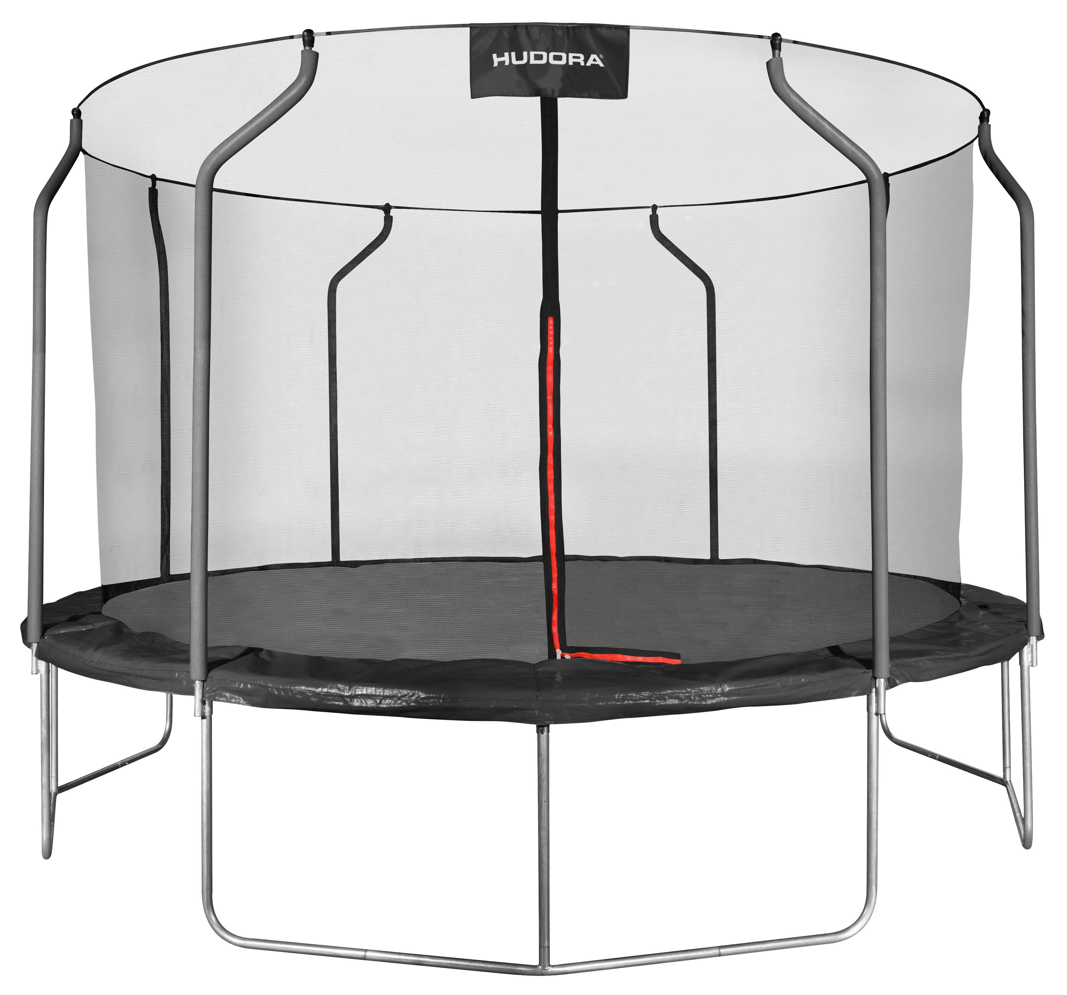 Hudora Gartentrampolin First, Ø 400 cm, 400 cm Durchmesser, inklusive Sicherheitsnetz