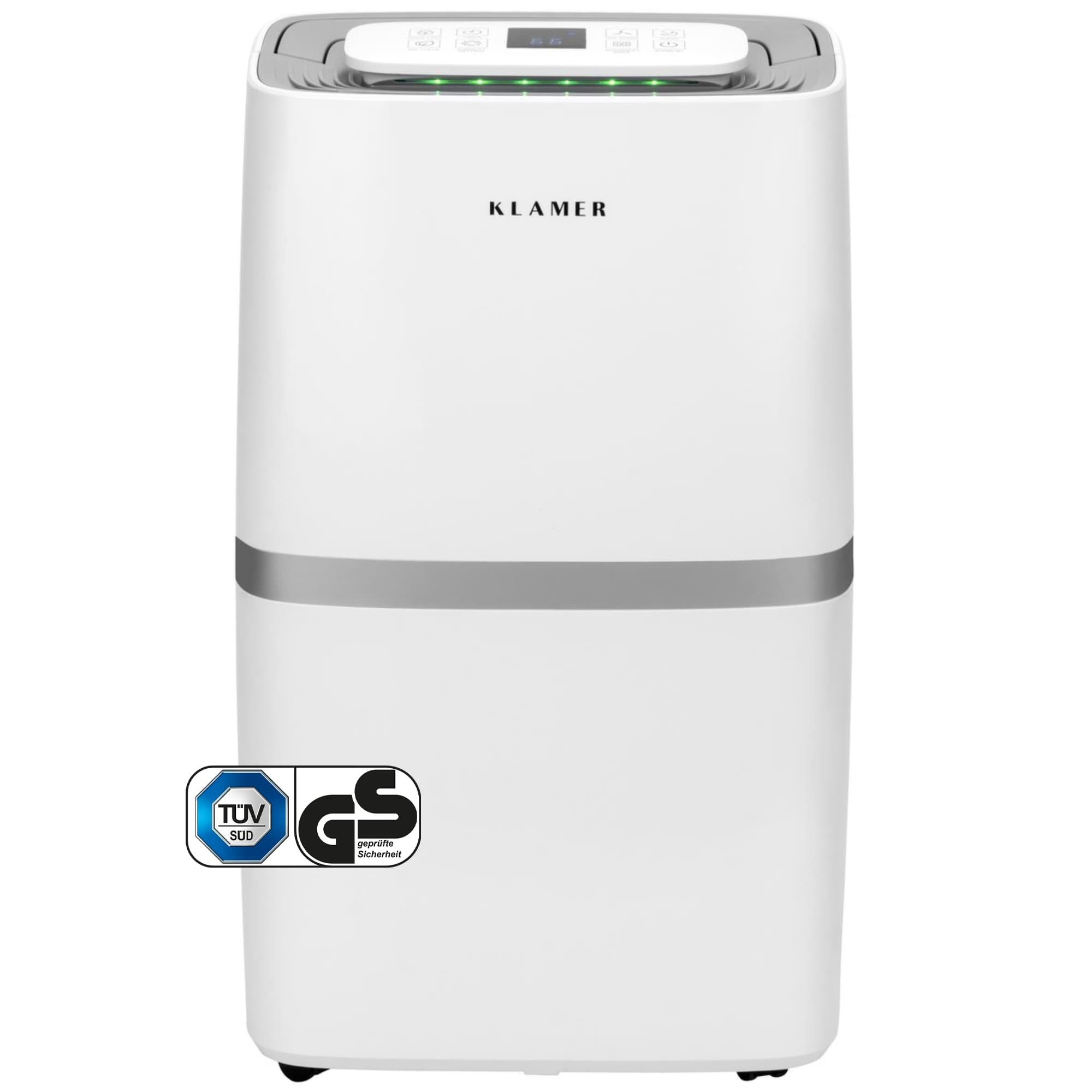 KLAMER Luftentfeuchter Elektrisch 20L, 195m³ Luftumwälzung günstig online kaufen