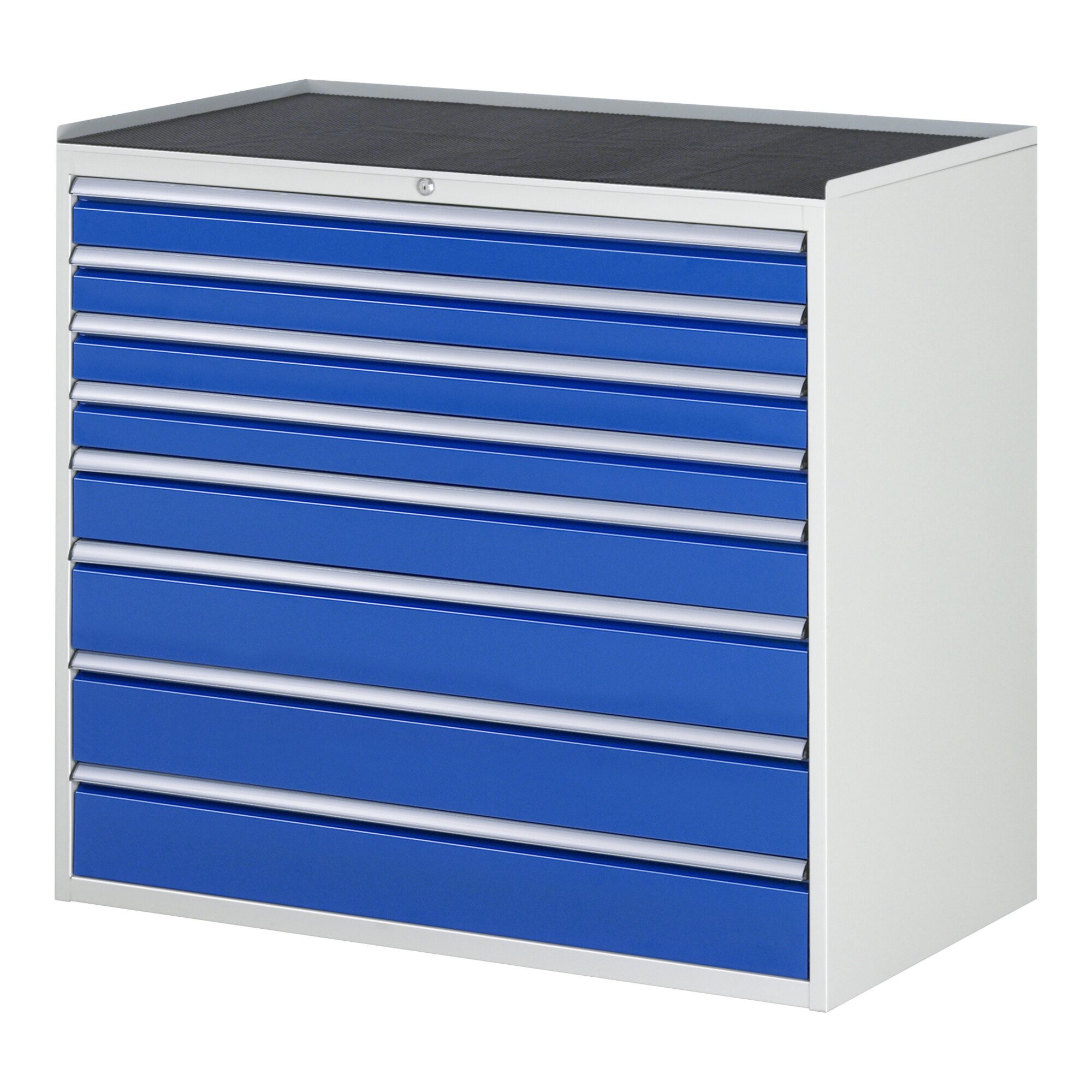 RAU Absperrband Rau Schubladenschrank m. Anti-Rutsch-Matte 8 Schubl.-XXL 4x90 1x120 3x