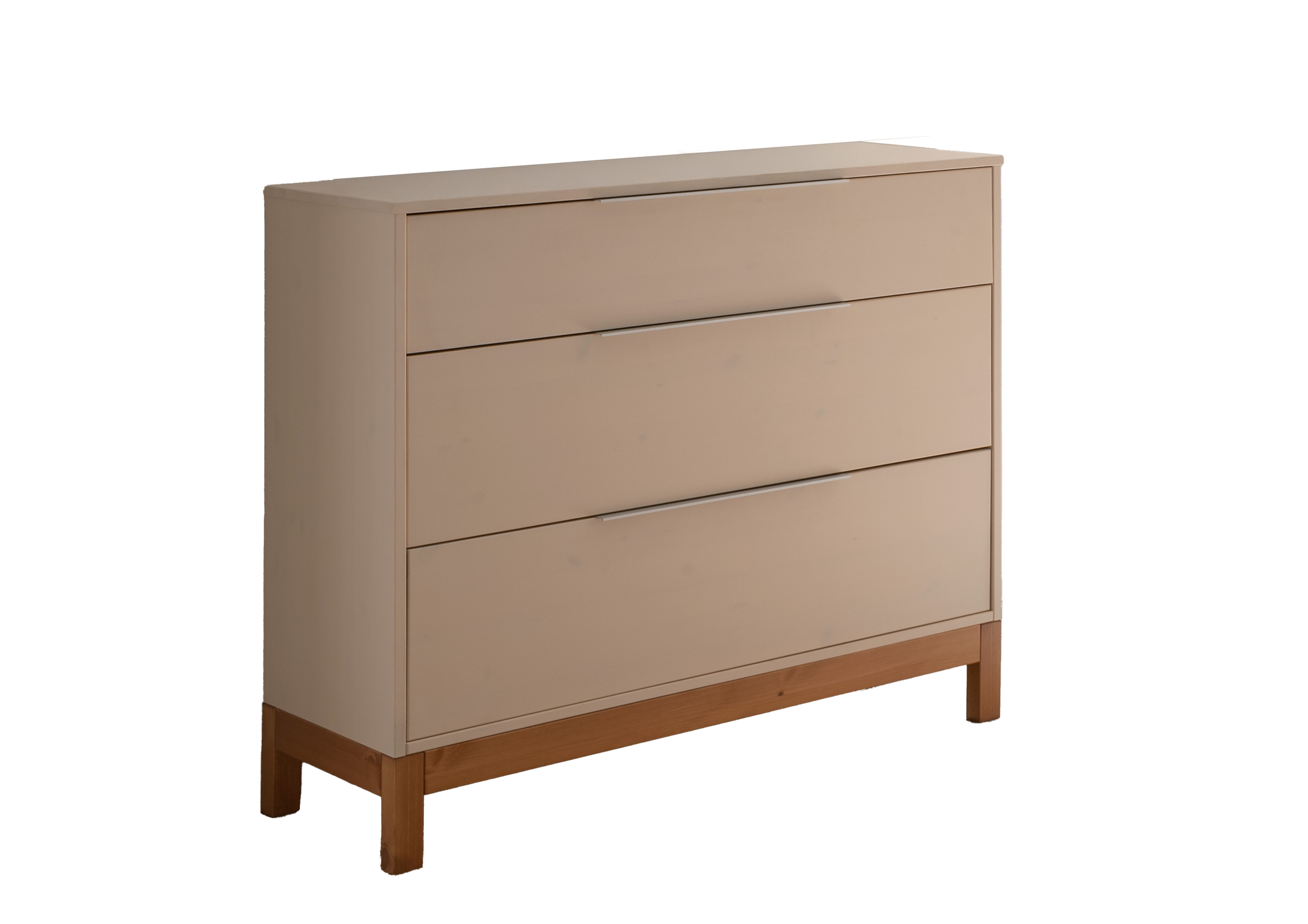 Wohnglücklich Schubkastenkommode Kommode Lina, Breite 97cm