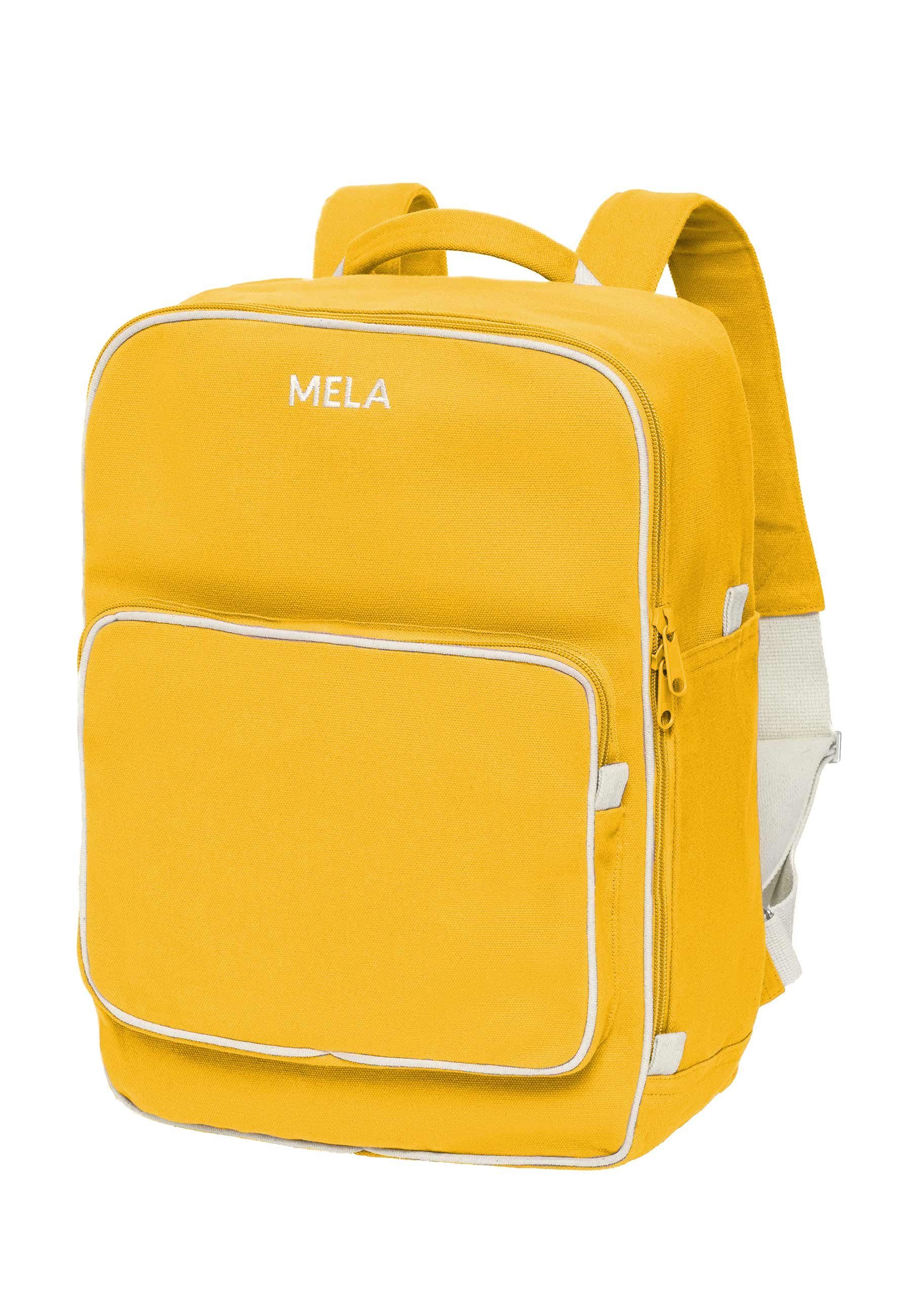 MELA Rucksack Rucksack MELA II, Reißverschluss bis zum Boden (Vorderseite lässt sich komplett öffnen & vereinfacht das Packen)