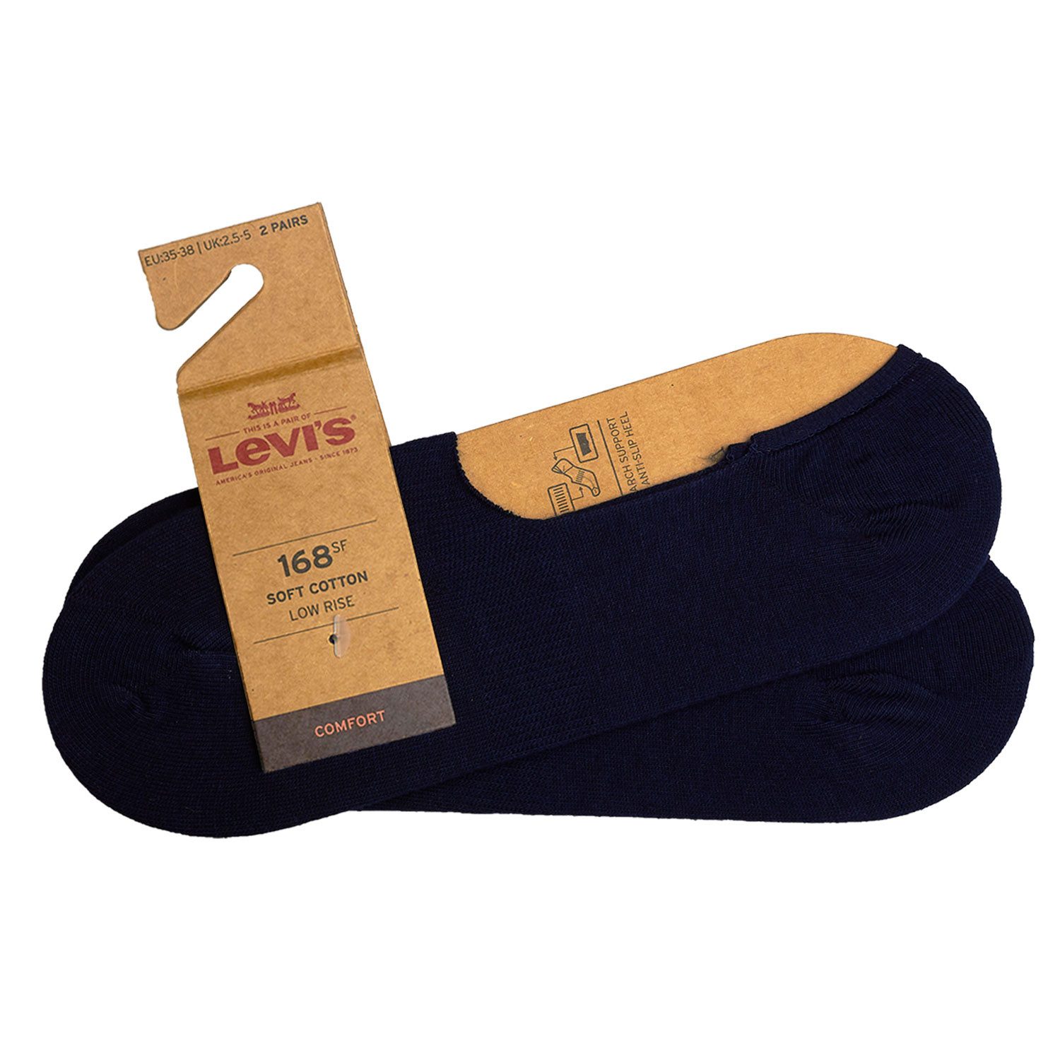 Levi's® Socken (2-Paar) unsichtbar im Schuh günstig online kaufen