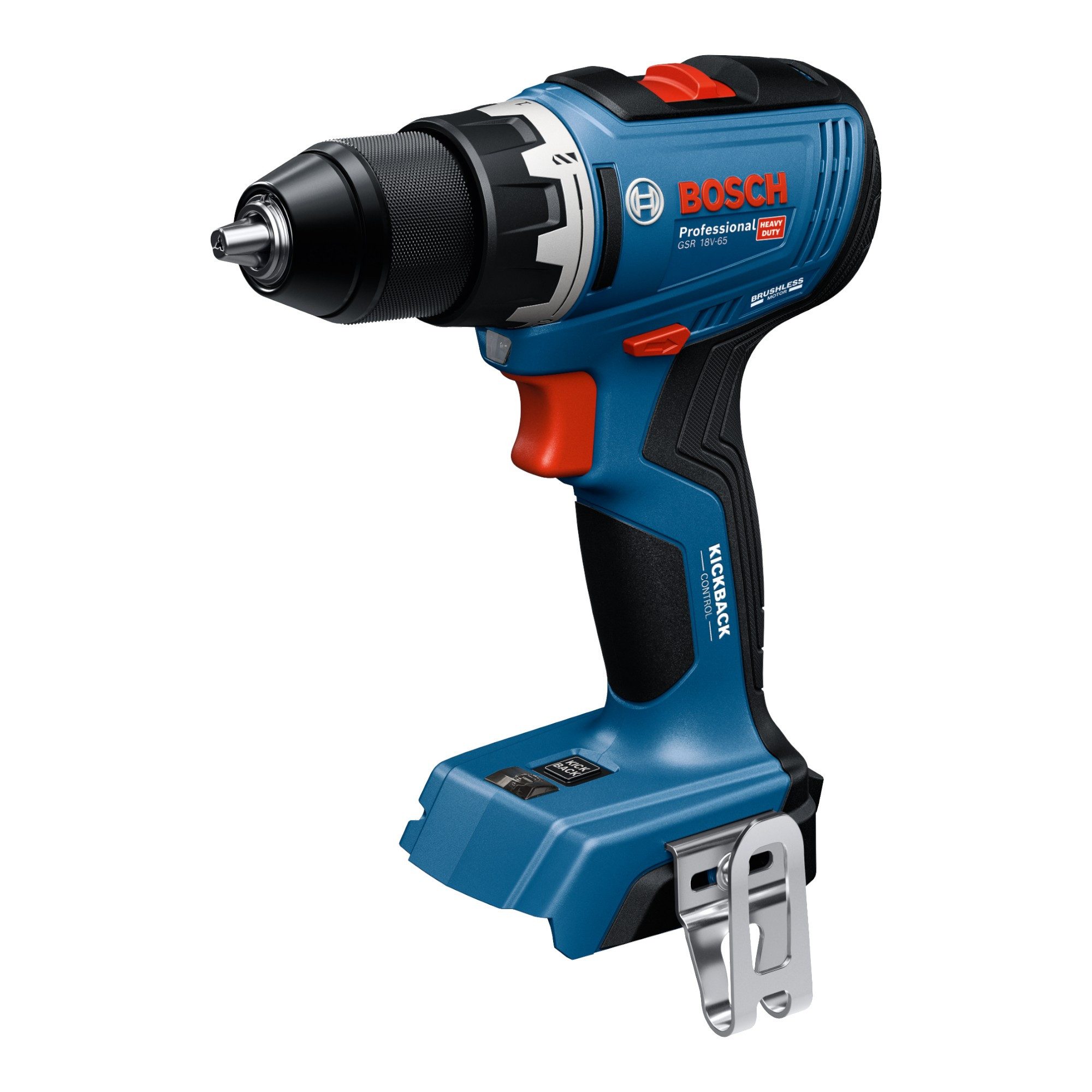 Bosch Professional Akku-Schrauber GSR 18V-65 Professional 18 V + 2x Akku 4,0Ah + Ladegerät + L-Boxx