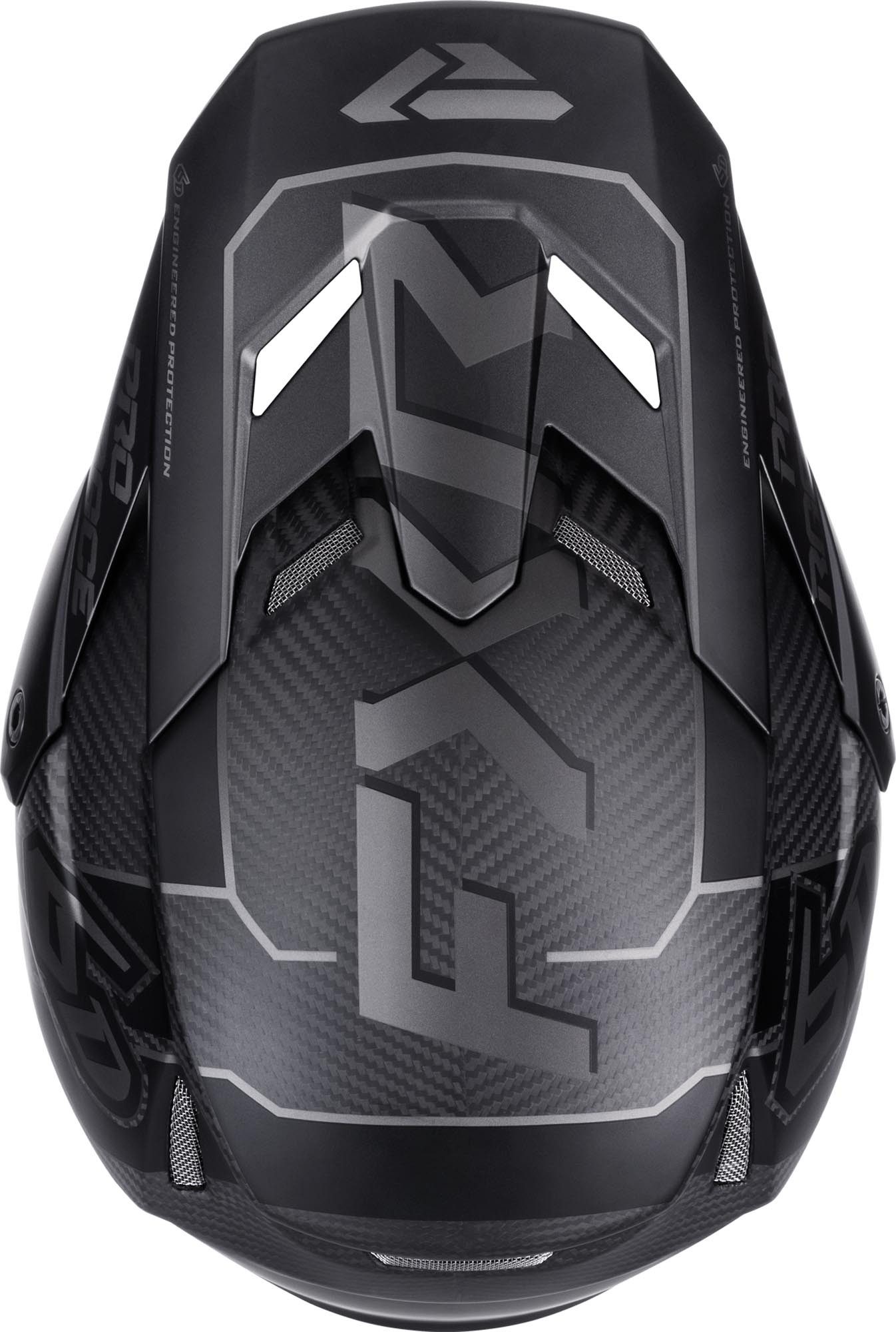 FXR Motocrosshelm 6D ATR-3 Carbon Motocross Helm, Notfallsystem-polsterung (eqrs)