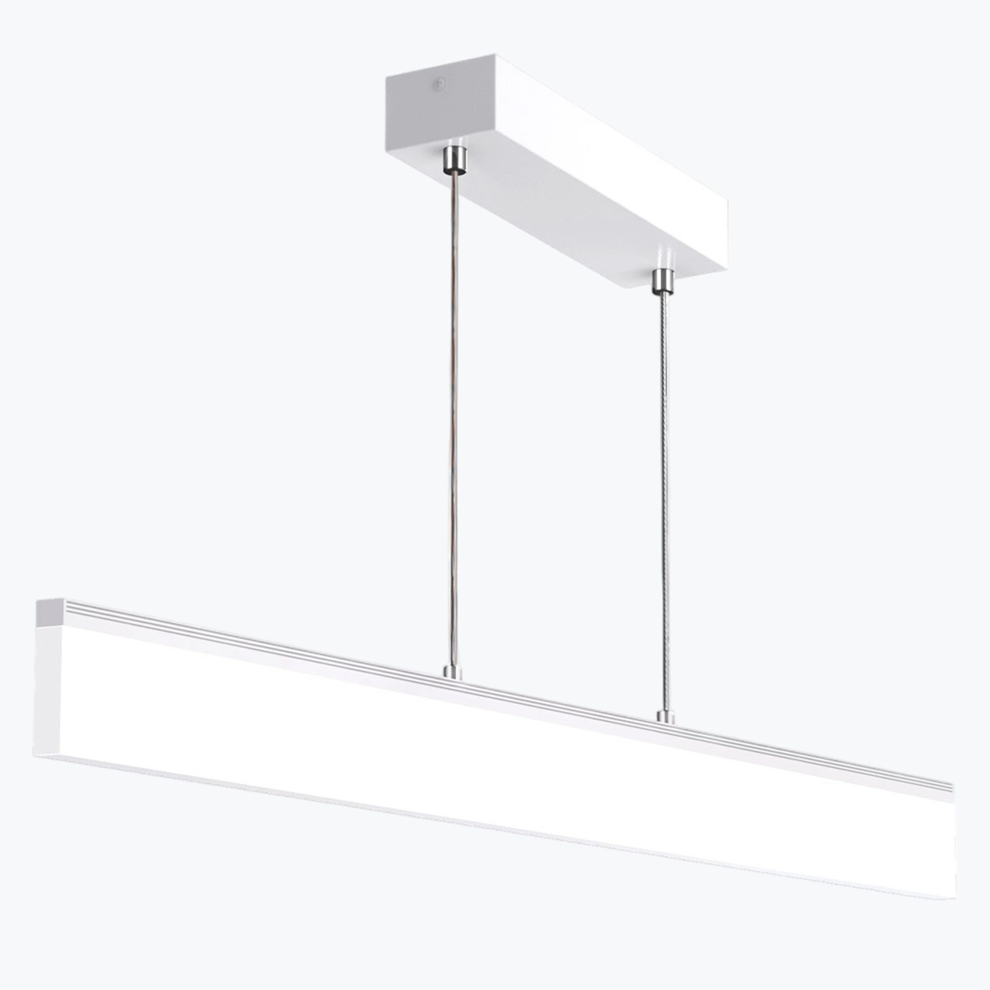Mai & Mai LED Pendelleuchte LED Hängelampe Dimmbar mit Fernbedienung Verstellbares Kabel 24W