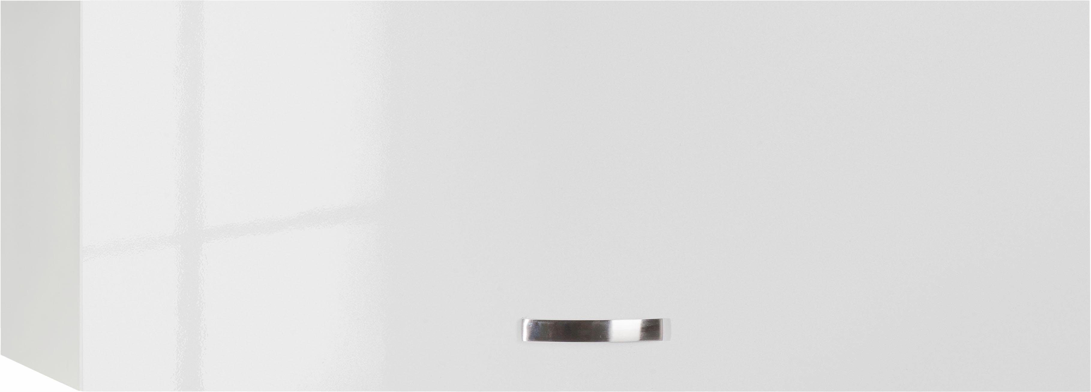 OPTIFIT Klapphängeschrank Cara Breite 90 cm weiß glänzend/weiß | weiß