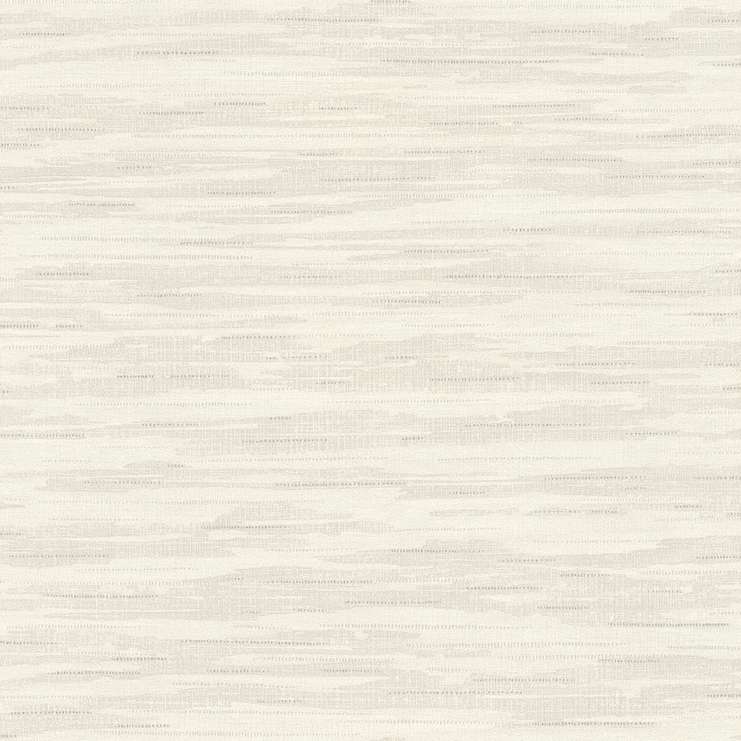 Rasch Vliestapete Skandinavisches Wolken Design - Vinyltapete Weiß Creme, glänzend, bedruckt, grafisch, (1 Rolle, 1 St., Kollektion 'Amara' - 10,05 m x 0,53 m), Lichtbeständige Farben - Feucht abwischbar - Restlost abziehbar