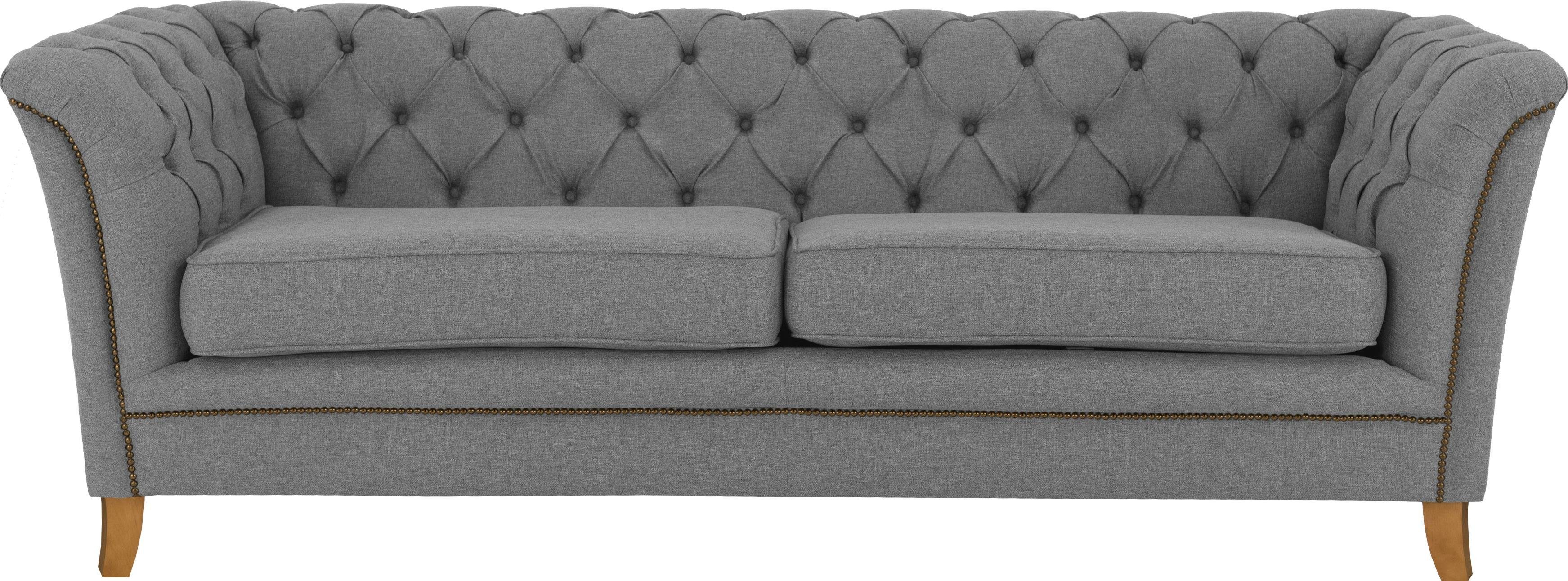 Home affaire 3-Sitzer "Newport", mit Knopfheftung im Rücken, Keder und fein günstig online kaufen