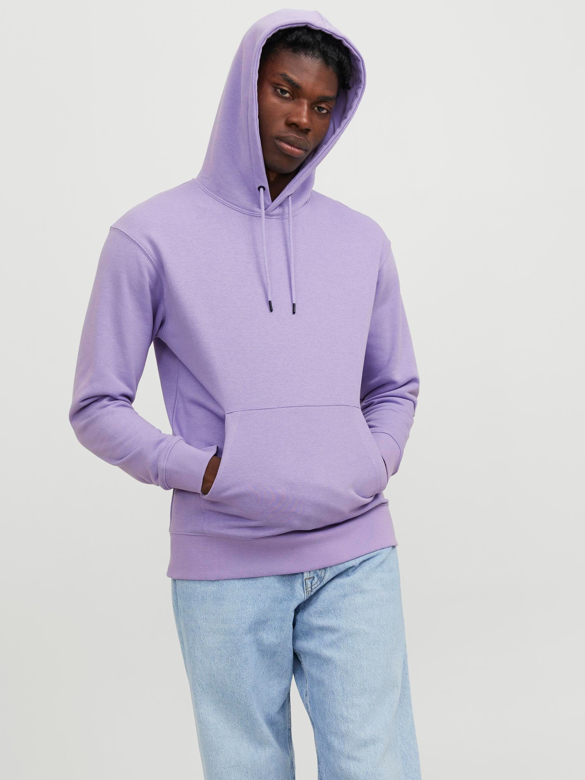 SWEAT BASIC JJESTAR & Jack NOOS Rose Purple Kapuzensweatshirt Jones HOOD